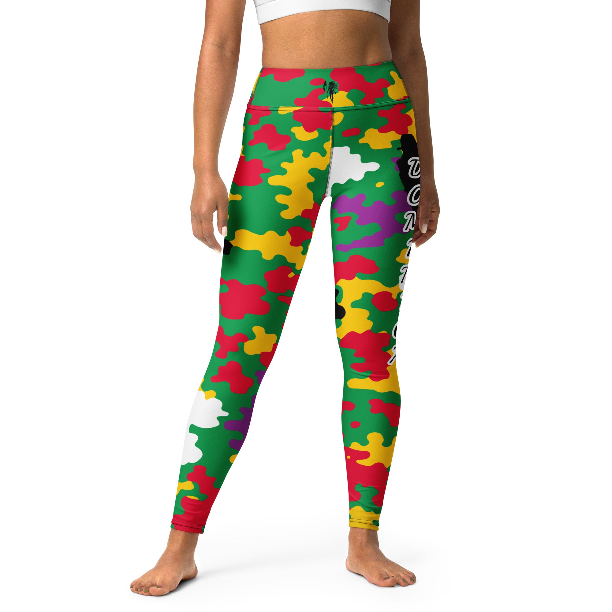 Dominica CAMO Leggings-Fete Massive