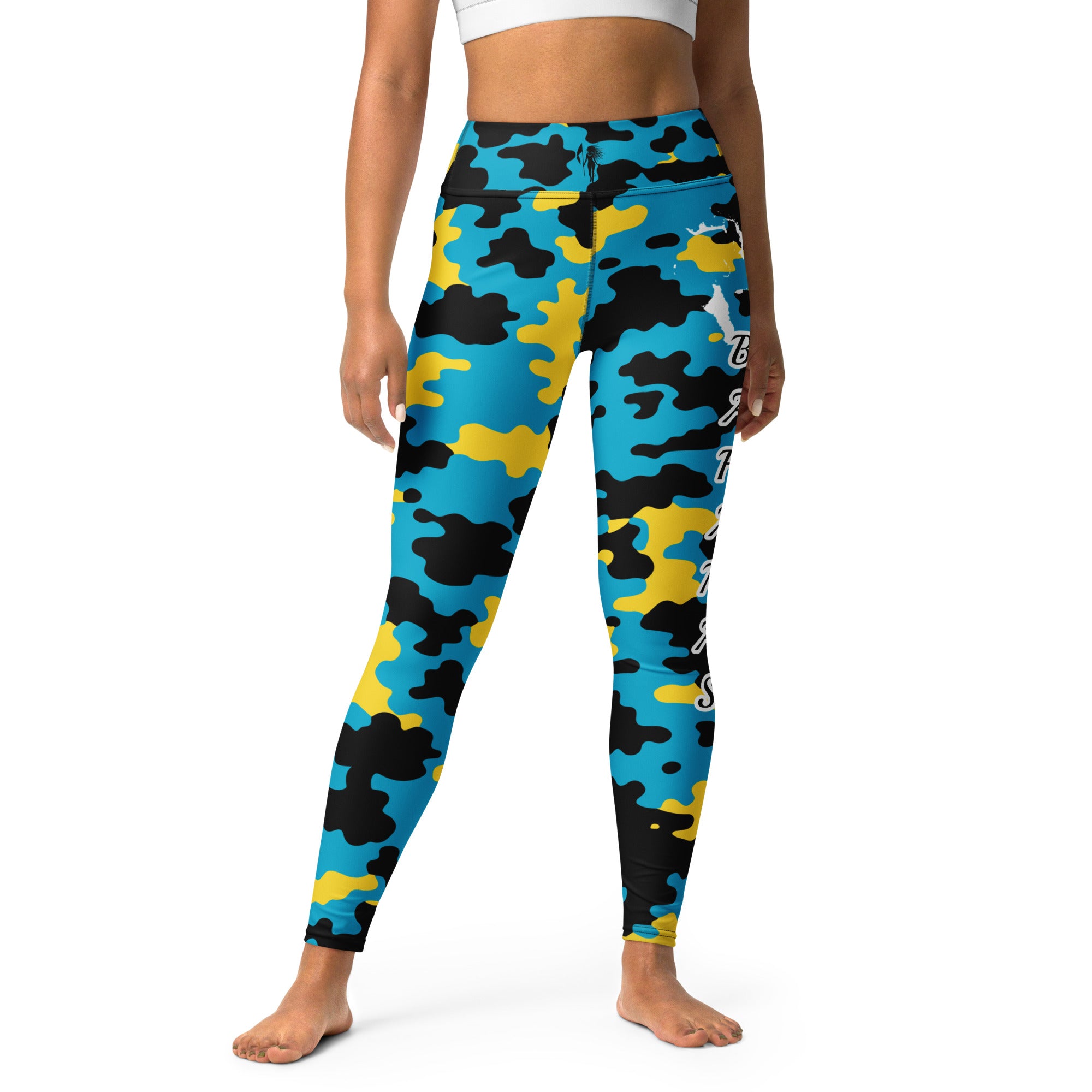 Bahamas CAMO Leggings-Fete Massive