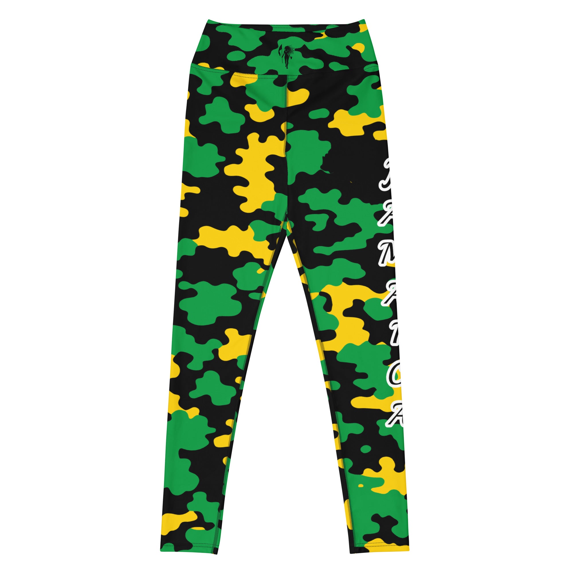 Jamaica CAMO Leggings-Fete Massive