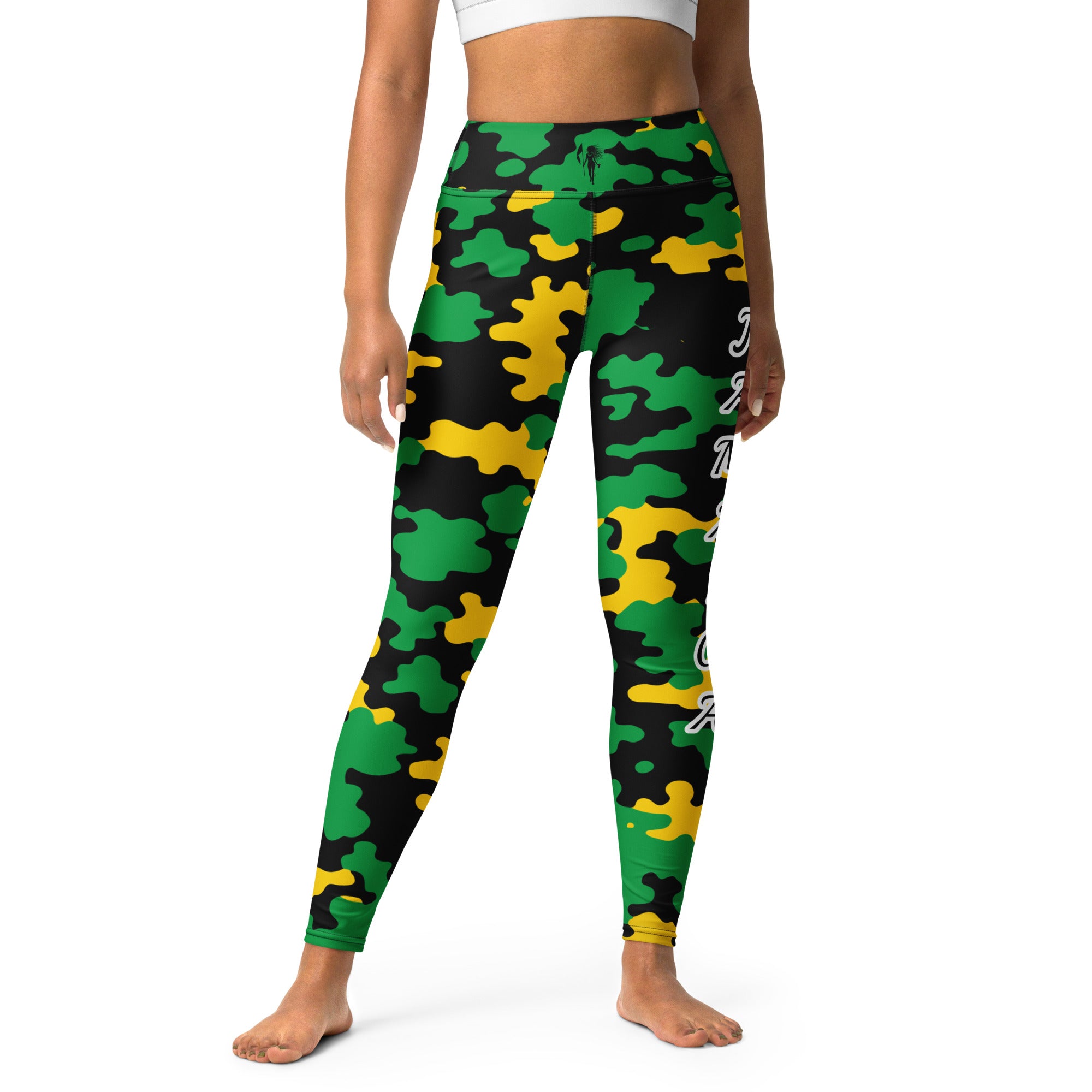 Jamaica CAMO Leggings-Fete Massive