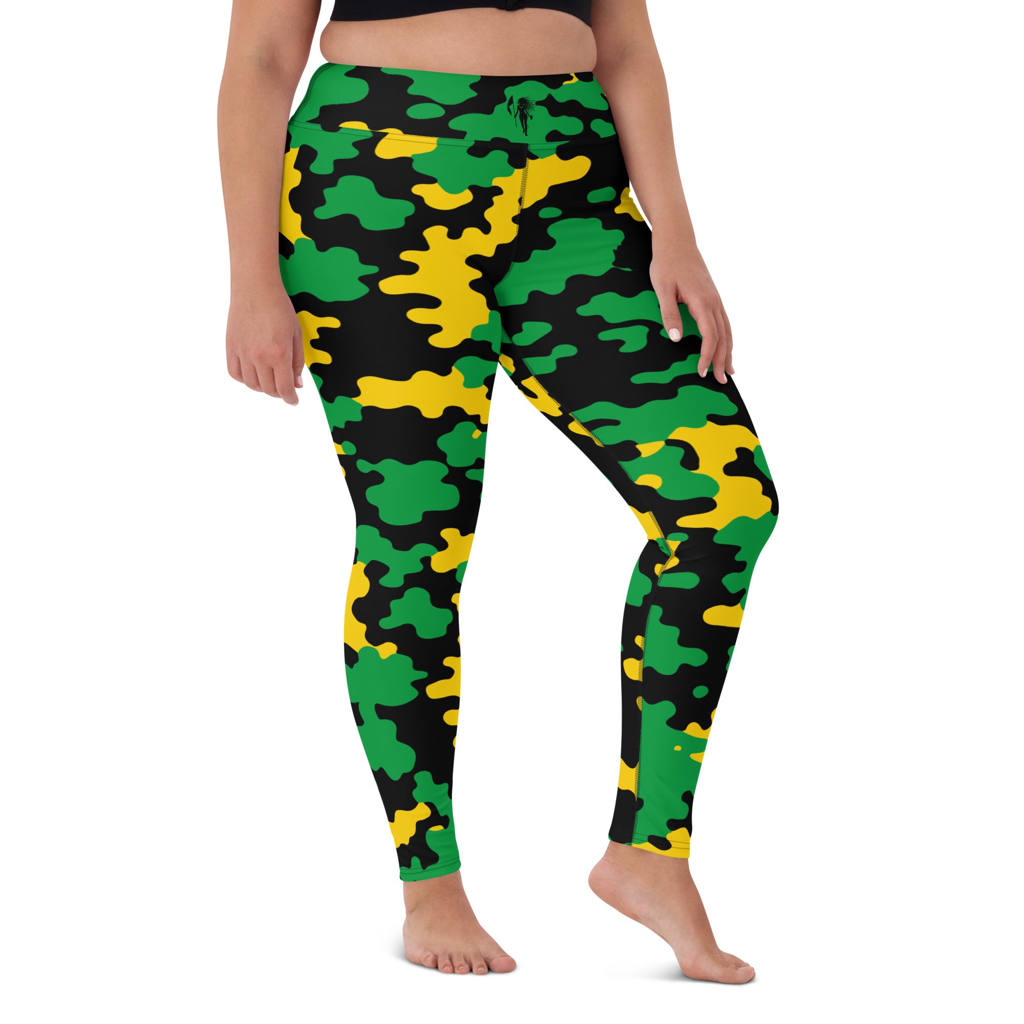 Jamaica CAMO Leggings-Fete Massive