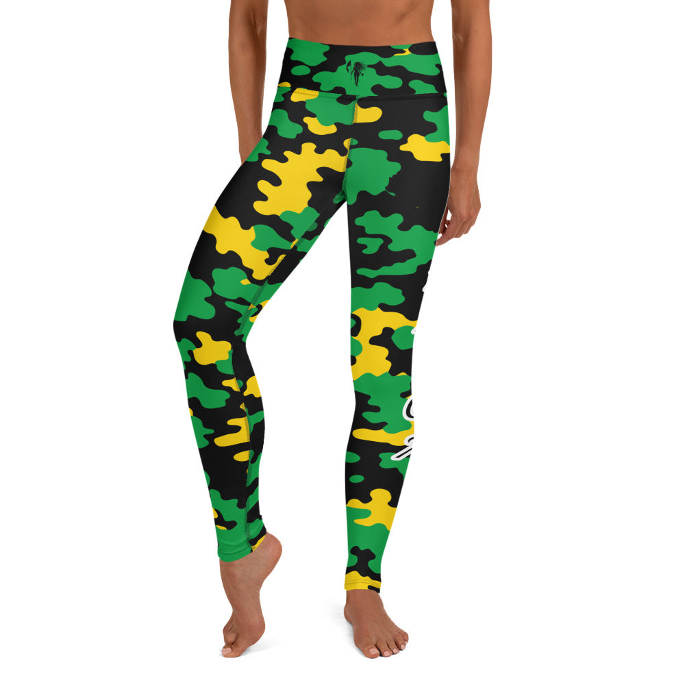 Jamaica CAMO Leggings-Fete Massive