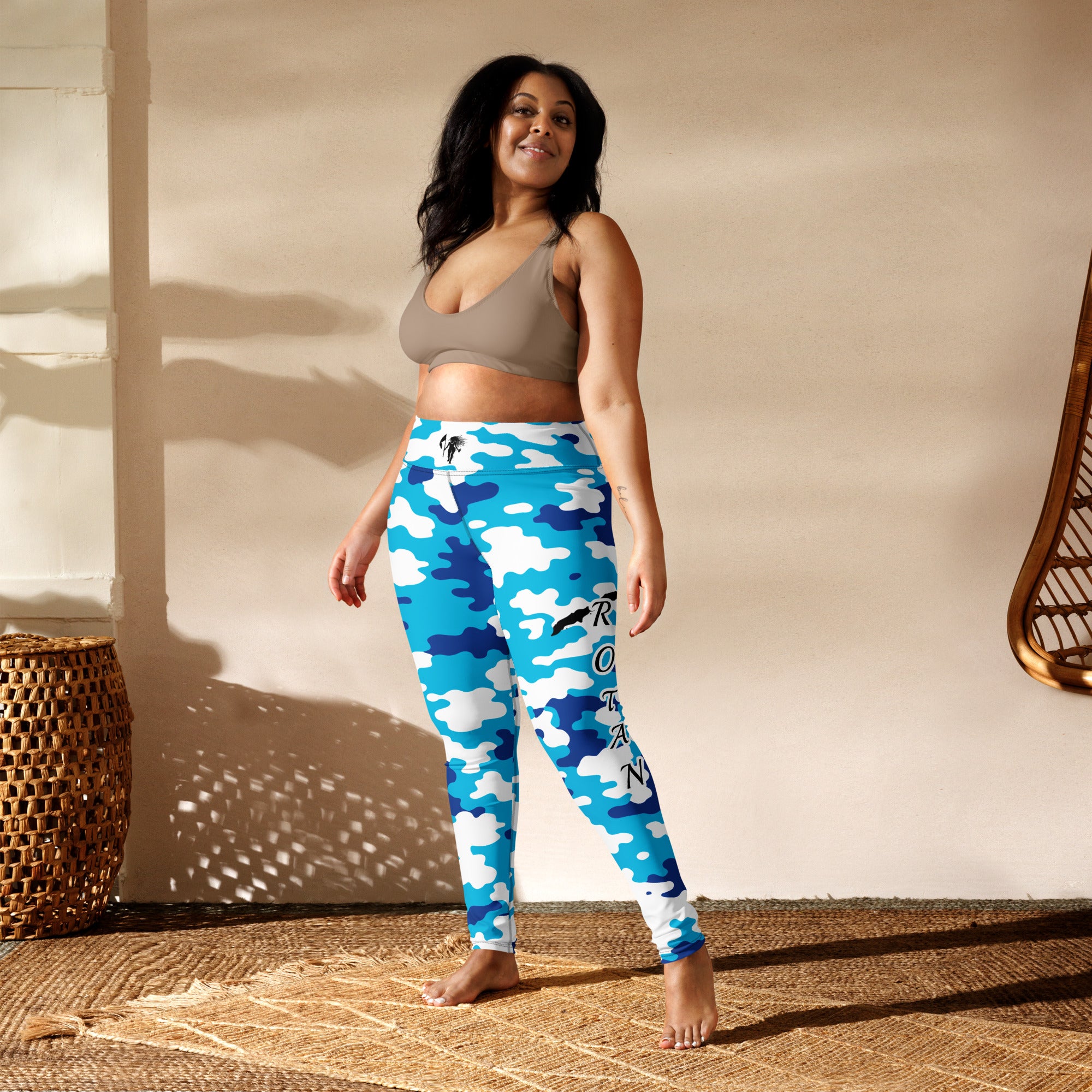 Rotan / Honduras CAMO Leggings-Fete Massive