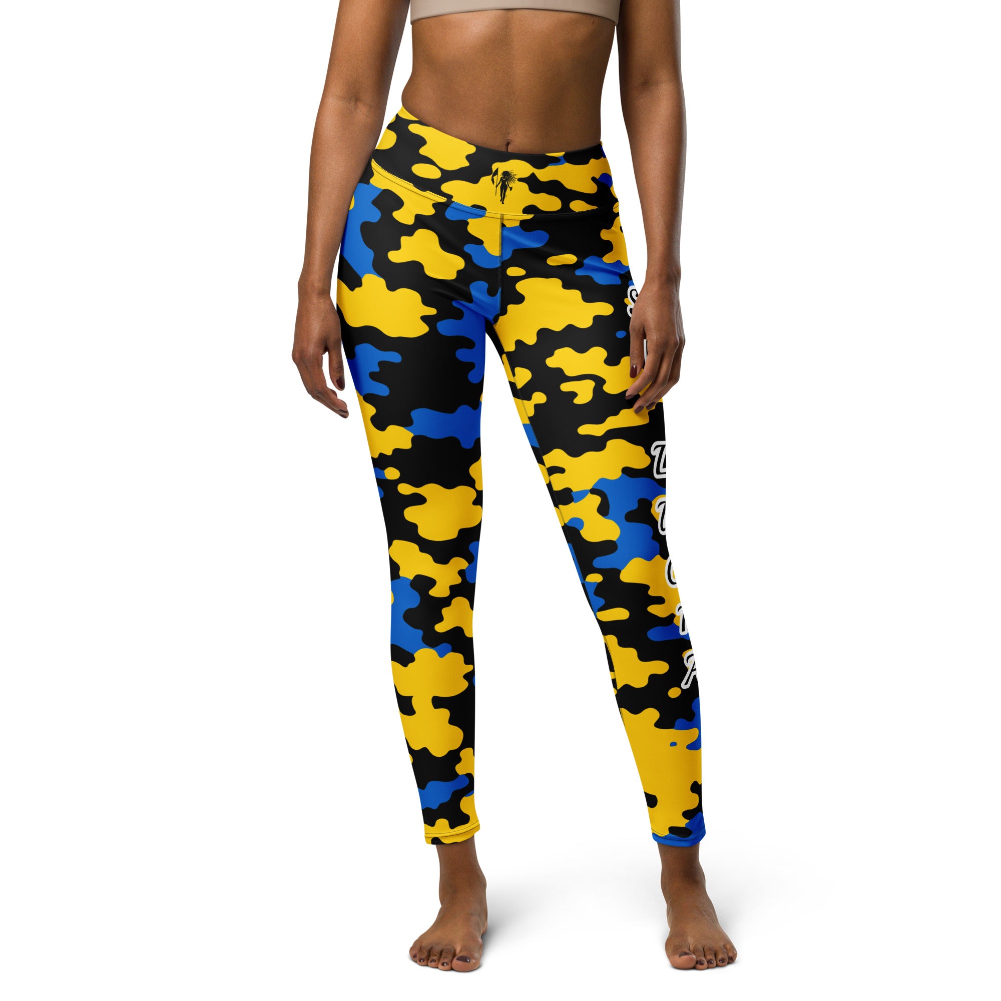 St. Lucia CAMO Leggings-Fete Massive