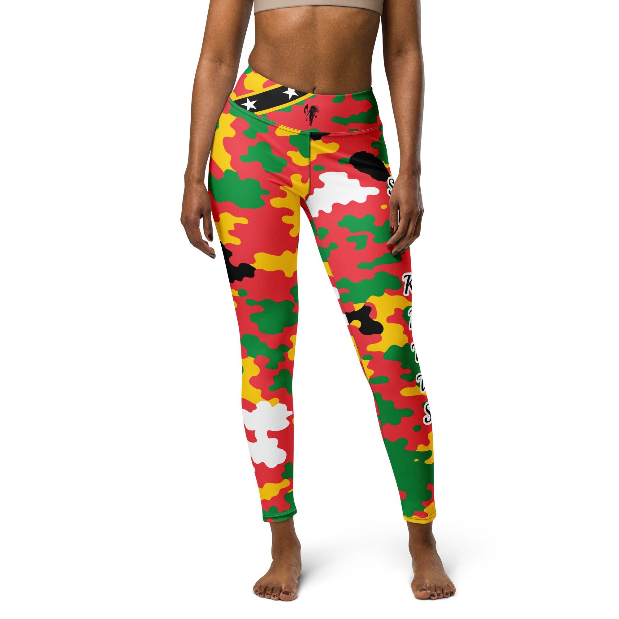 St. Kitts CAMO Leggings-Fete Massive