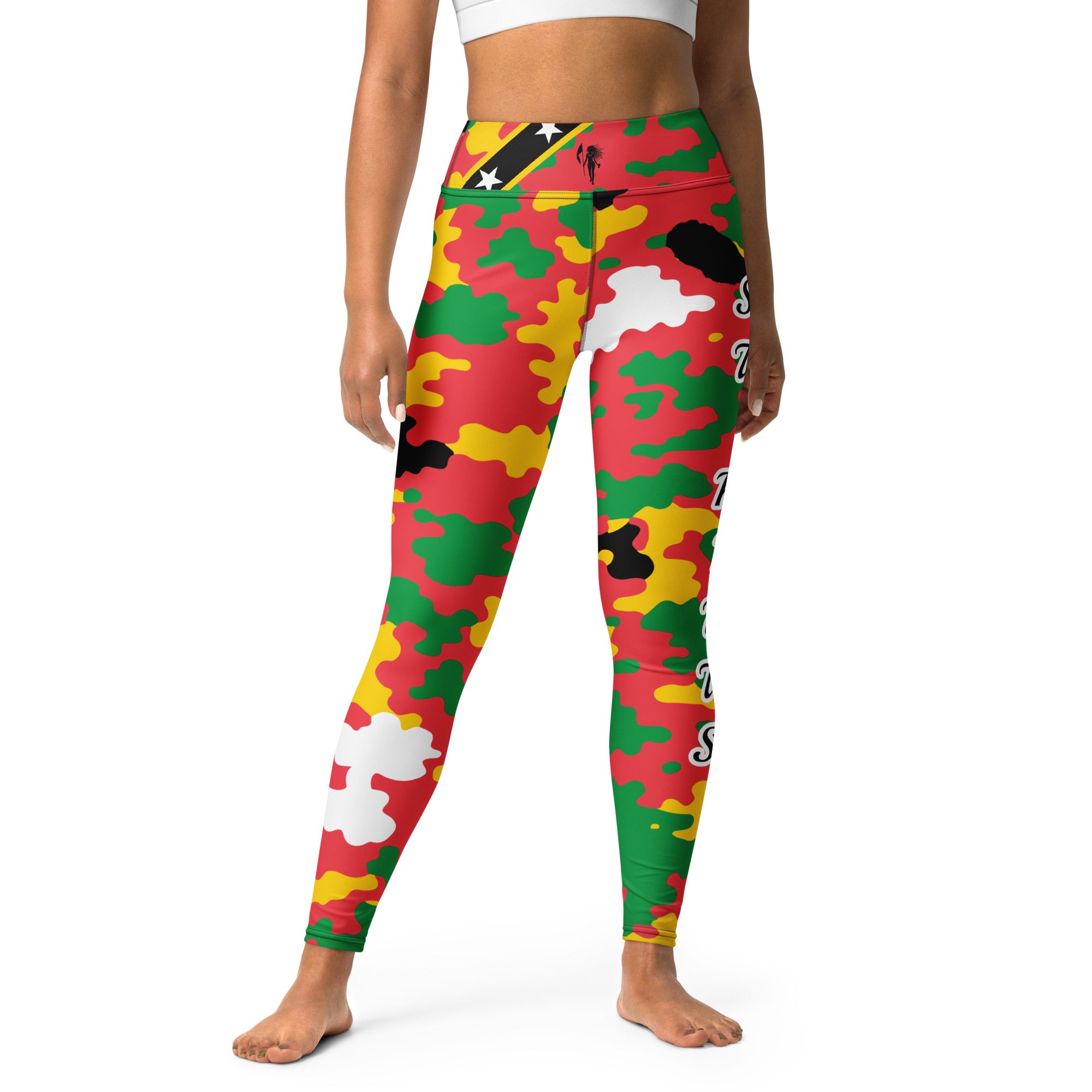 St. Kitts CAMO Leggings-Fete Massive