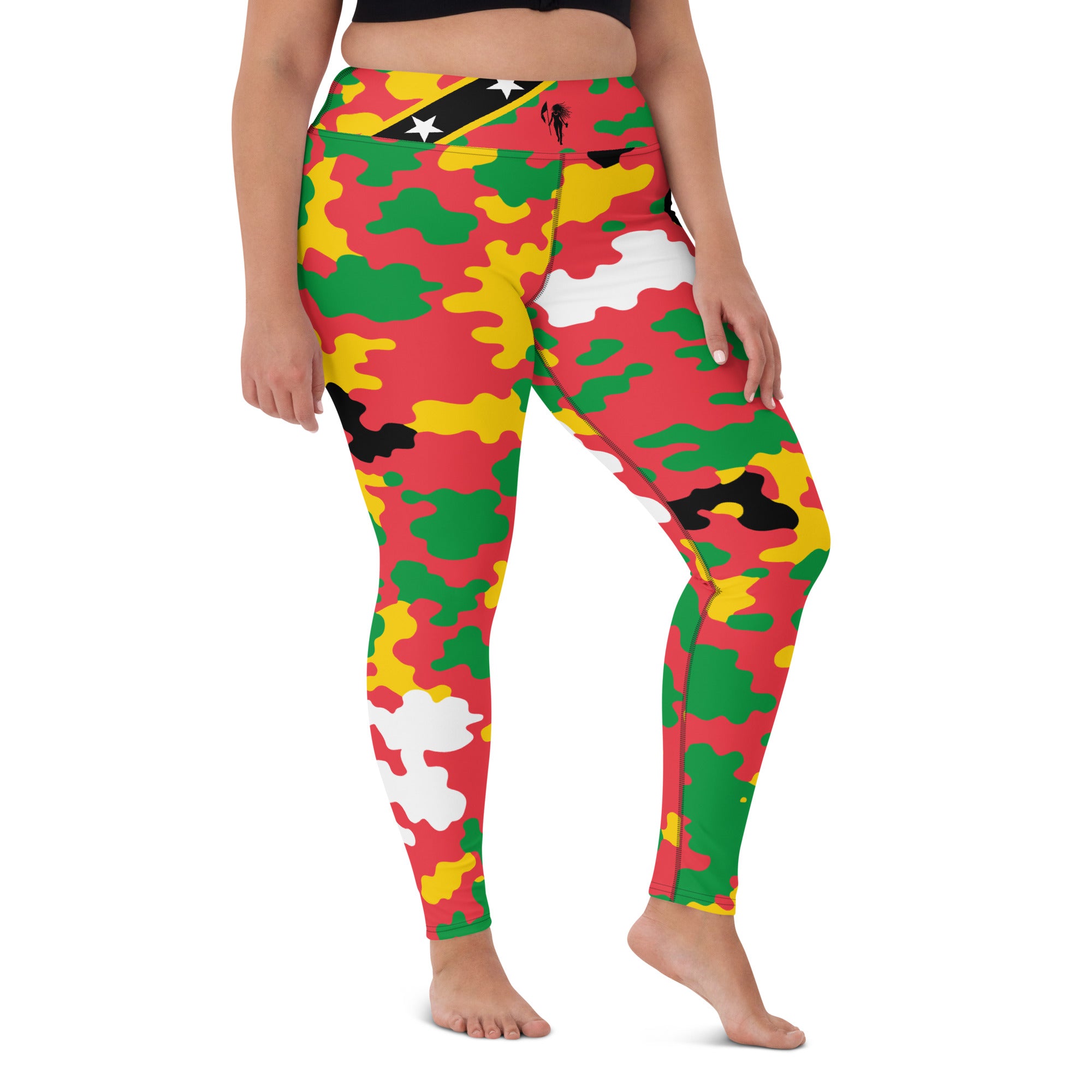 St. Kitts CAMO Leggings-Fete Massive