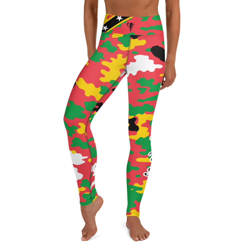 St. Kitts CAMO Leggings-Fete Massive