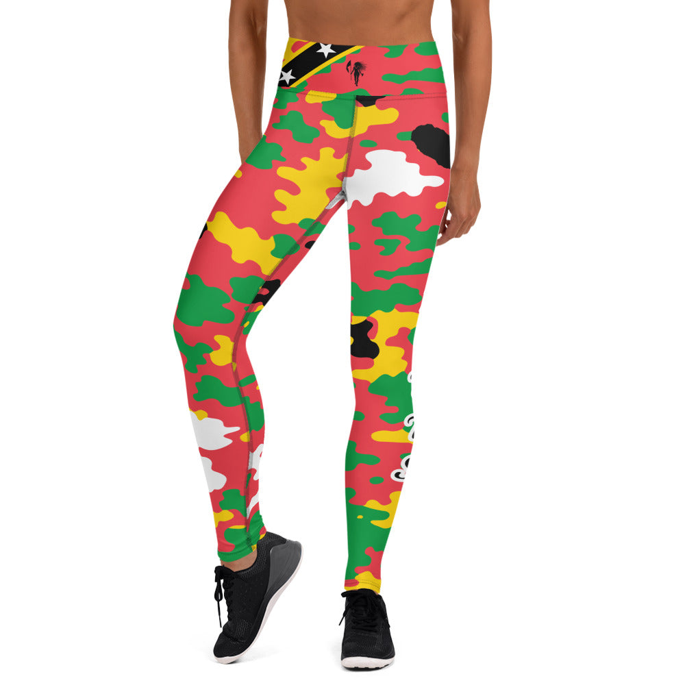 St. Kitts CAMO Leggings-Fete Massive