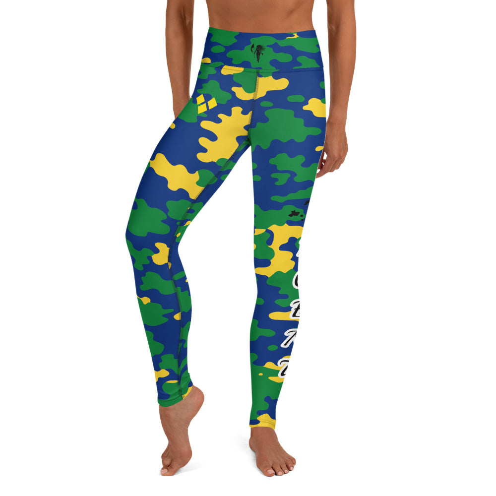 St. Vincent CAMO Leggings-Fete Massive