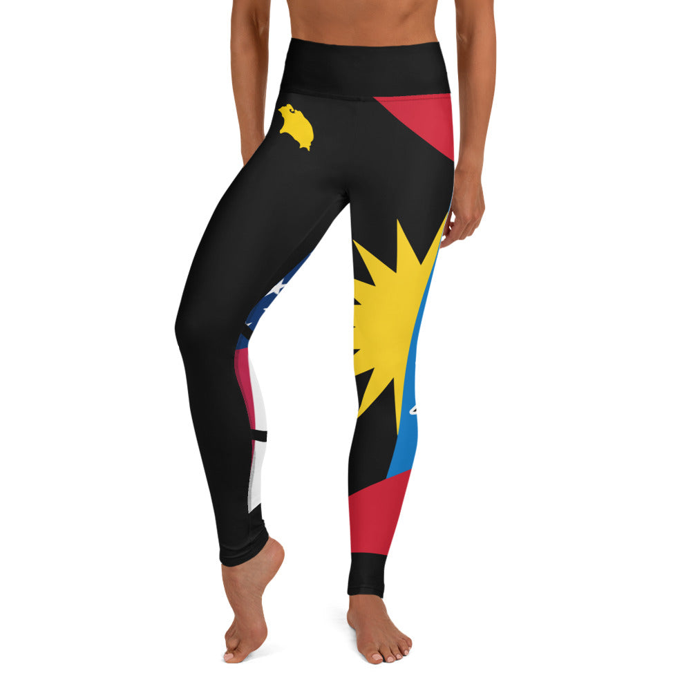 Antigua USA Yoga Leggings-Fete Massive