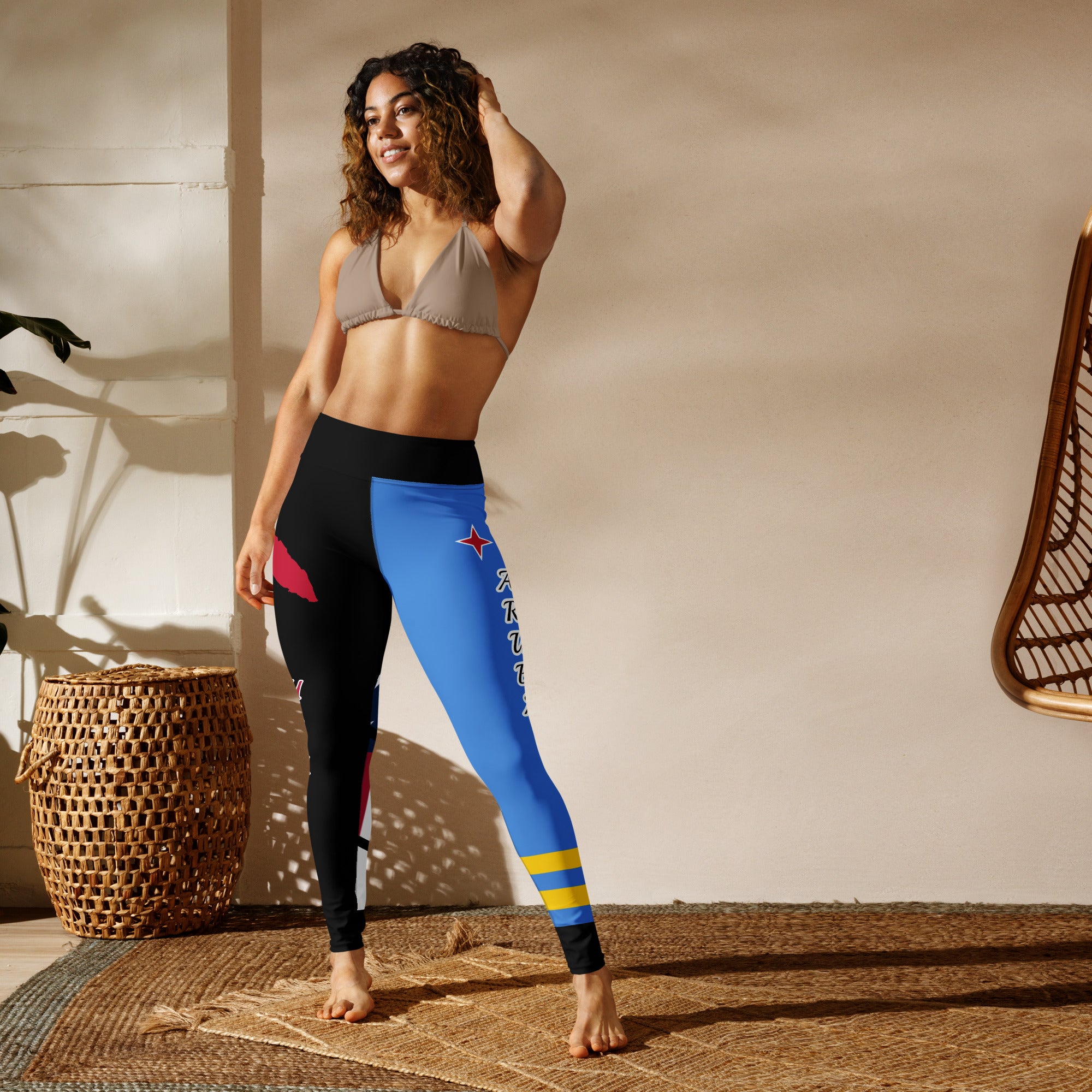 Aruba USA Yoga Leggings-Fete Massive