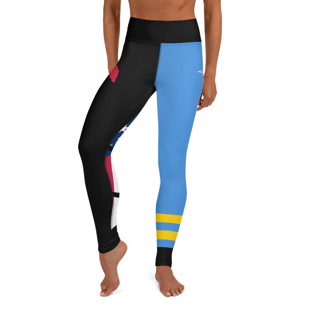 Aruba USA Yoga Leggings-Fete Massive