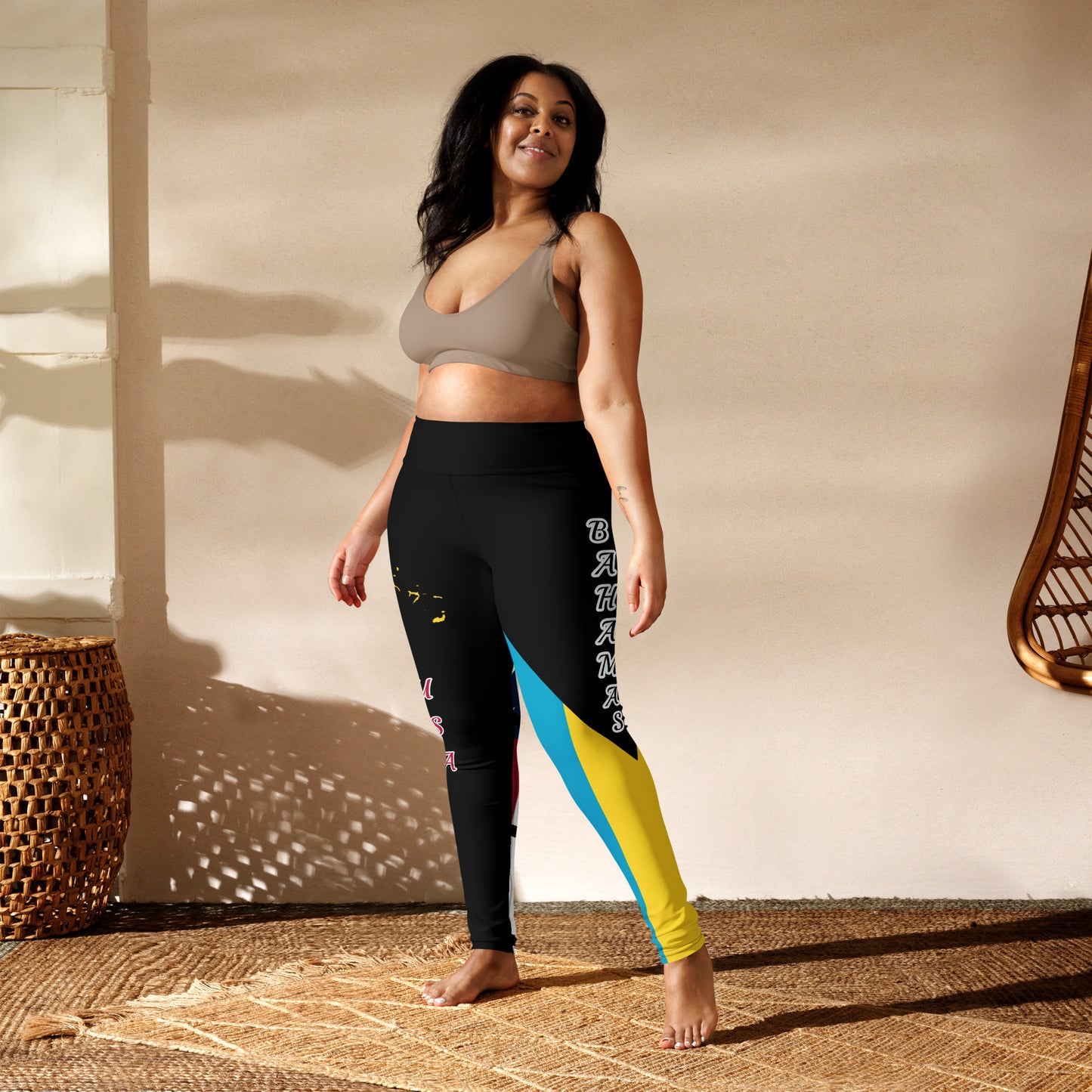 The Bahamas USA Yoga Leggings