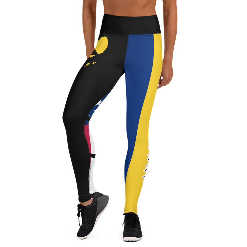 Saint Vincent USA Yoga Leggings-Fete Massive