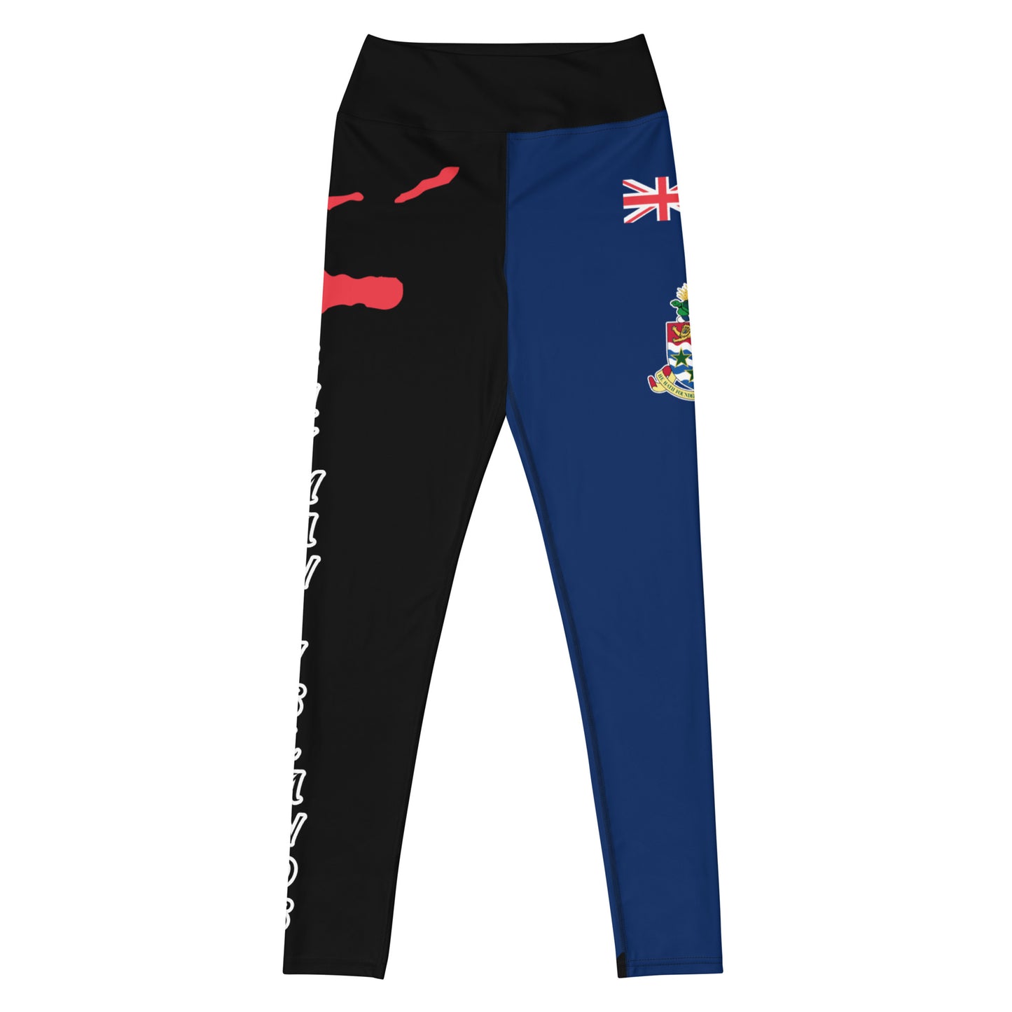 Cayman Islands Flag Yoga leggings