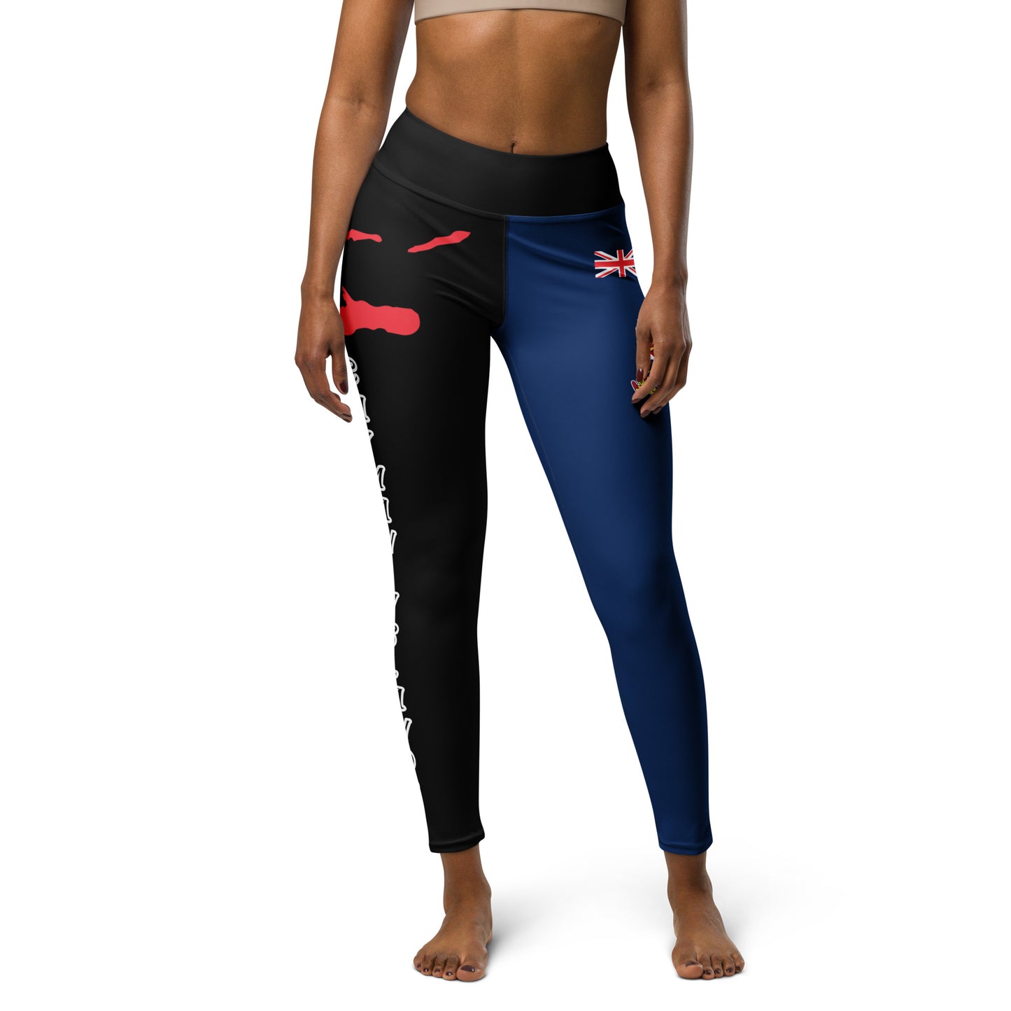 Cayman Islands Flag Yoga leggings