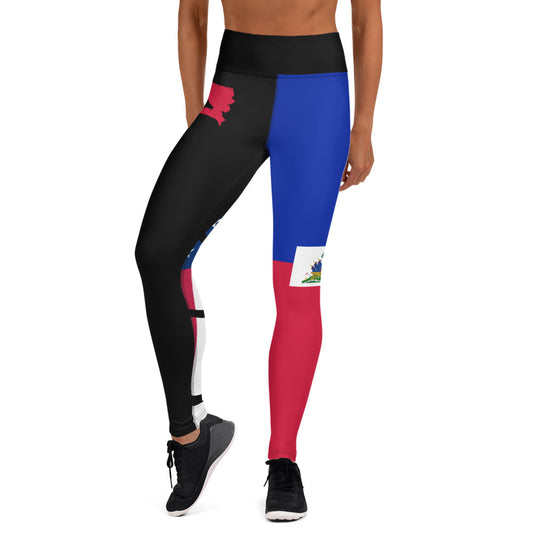 Haiti USA Yoga Leggings