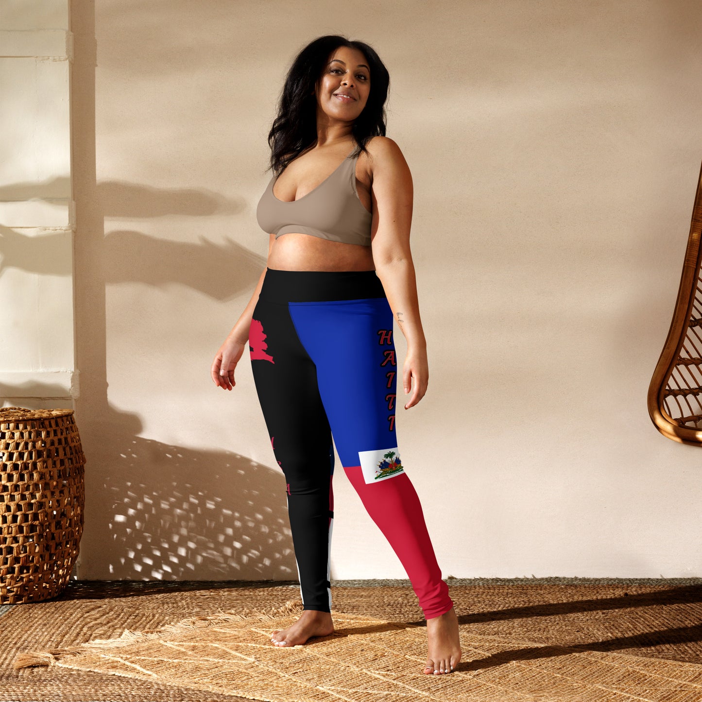 Haiti USA Yoga Leggings