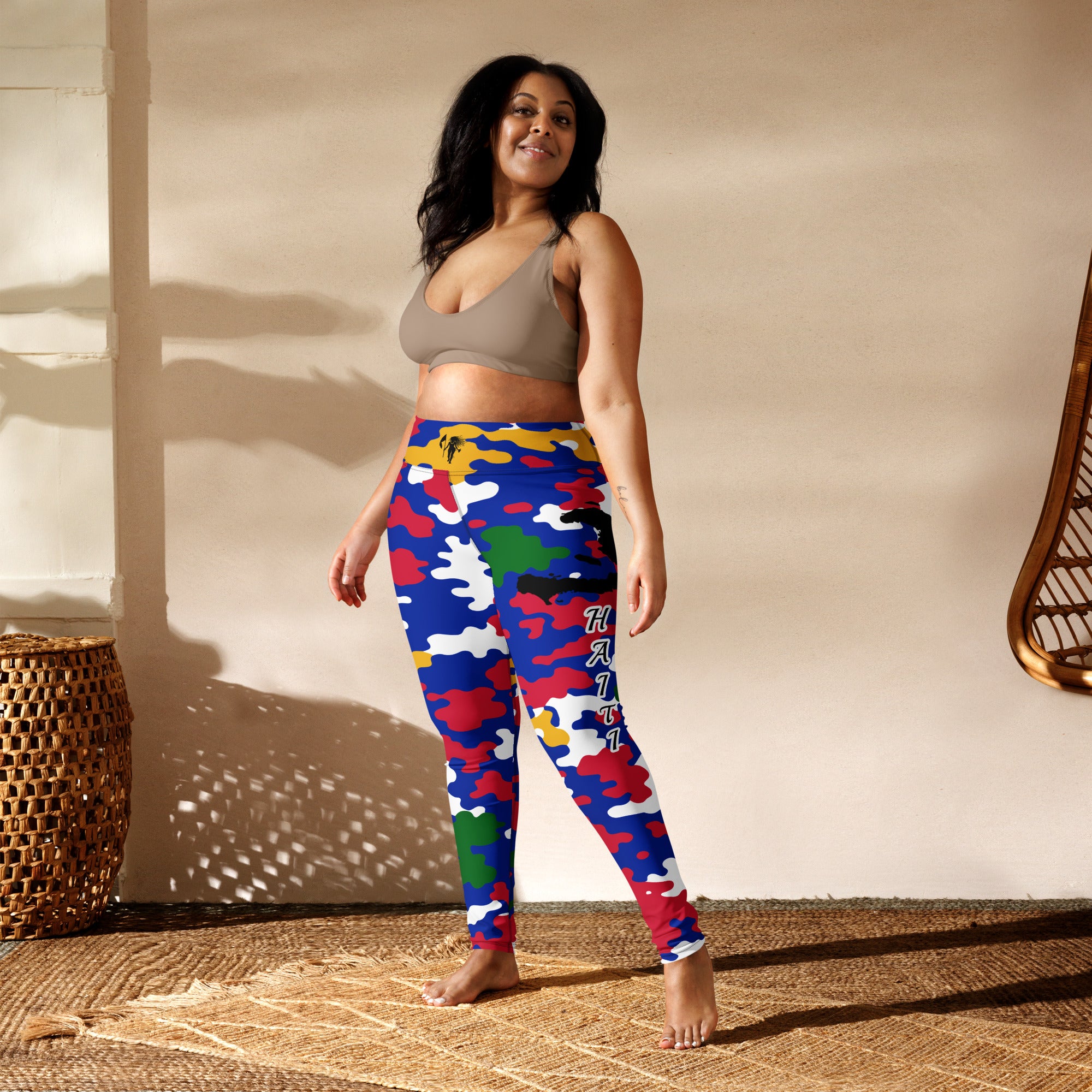 Haiti Yoga Leggings-Fete Massive