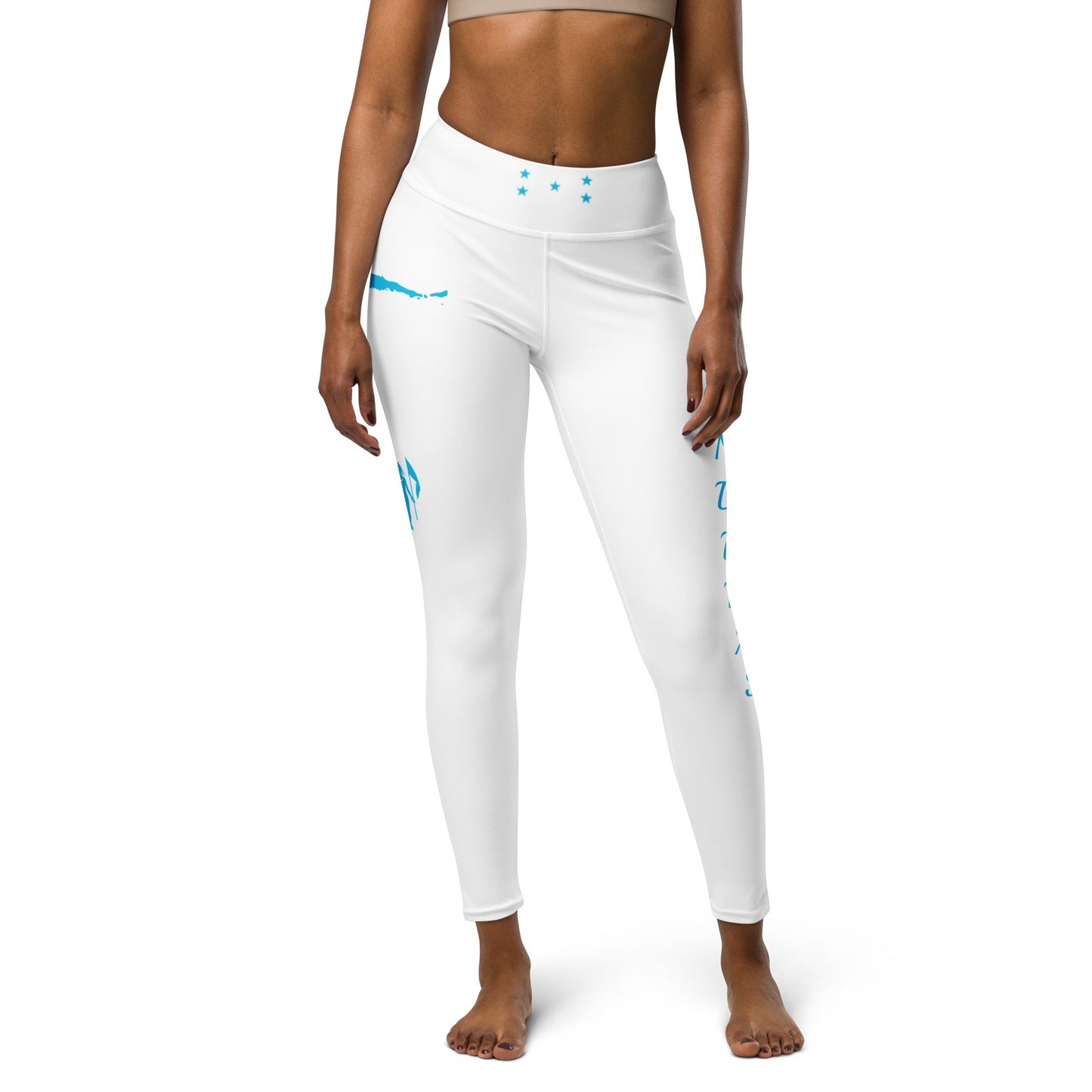 Rotan / Honduras Yoga Leggings (all white)-Fete Massive