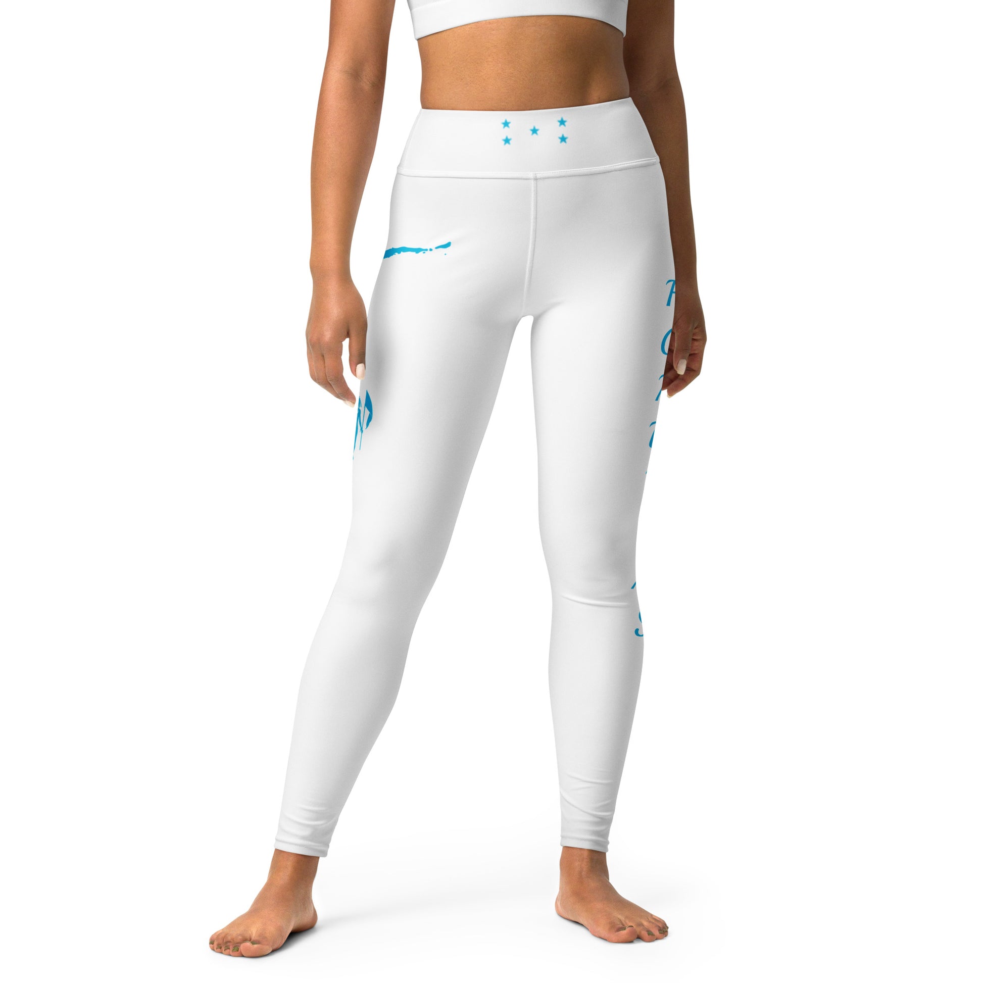 Rotan / Honduras Yoga Leggings (all white)-Fete Massive