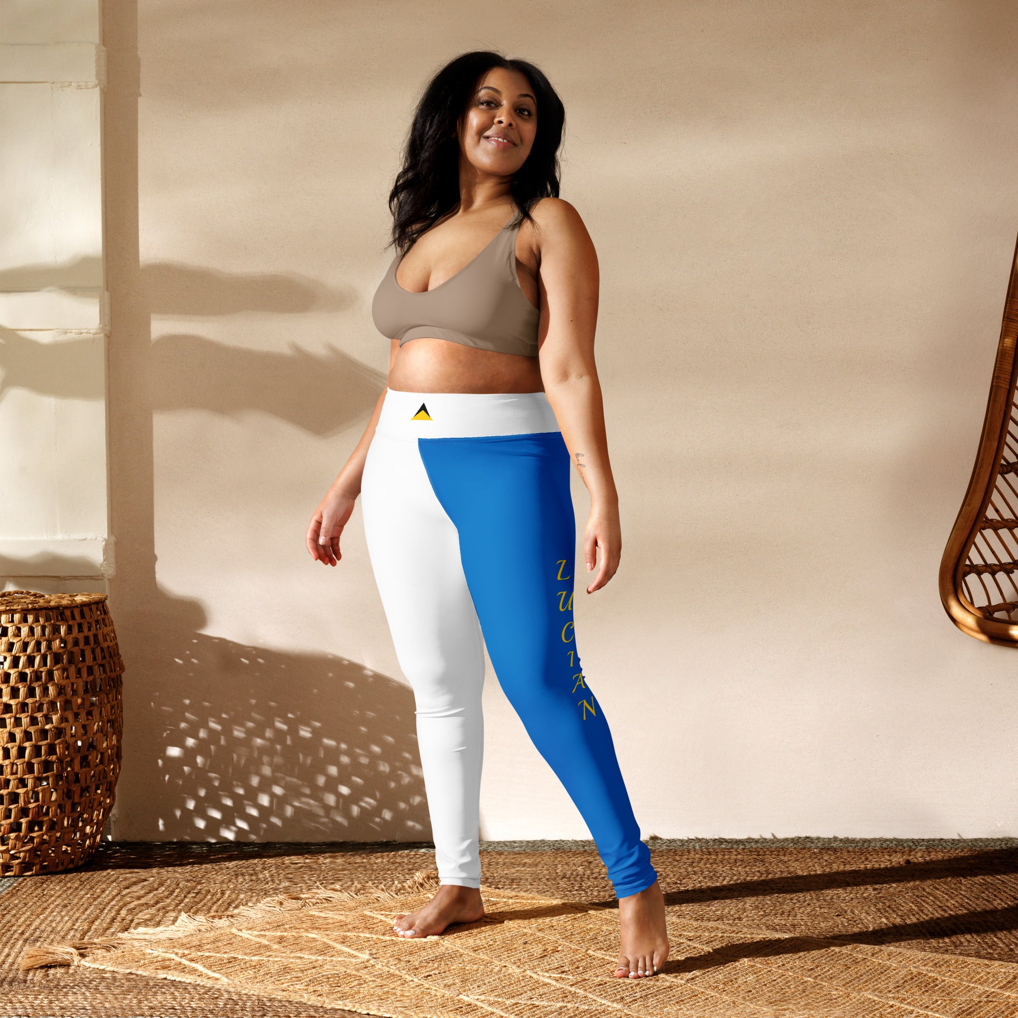 St. Lucia Yoga Leggings-Fete Massive