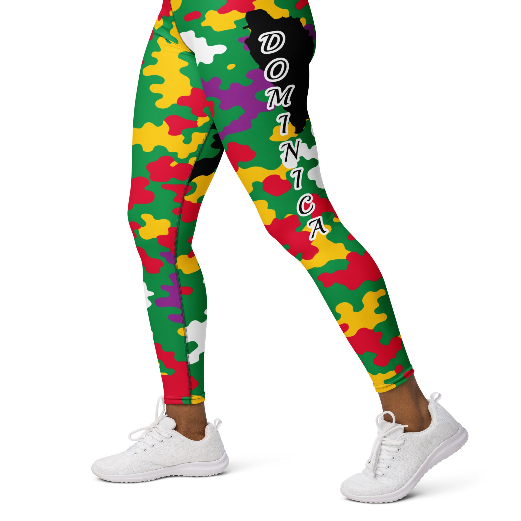 Dominica CAMO Leggings-Fete Massive