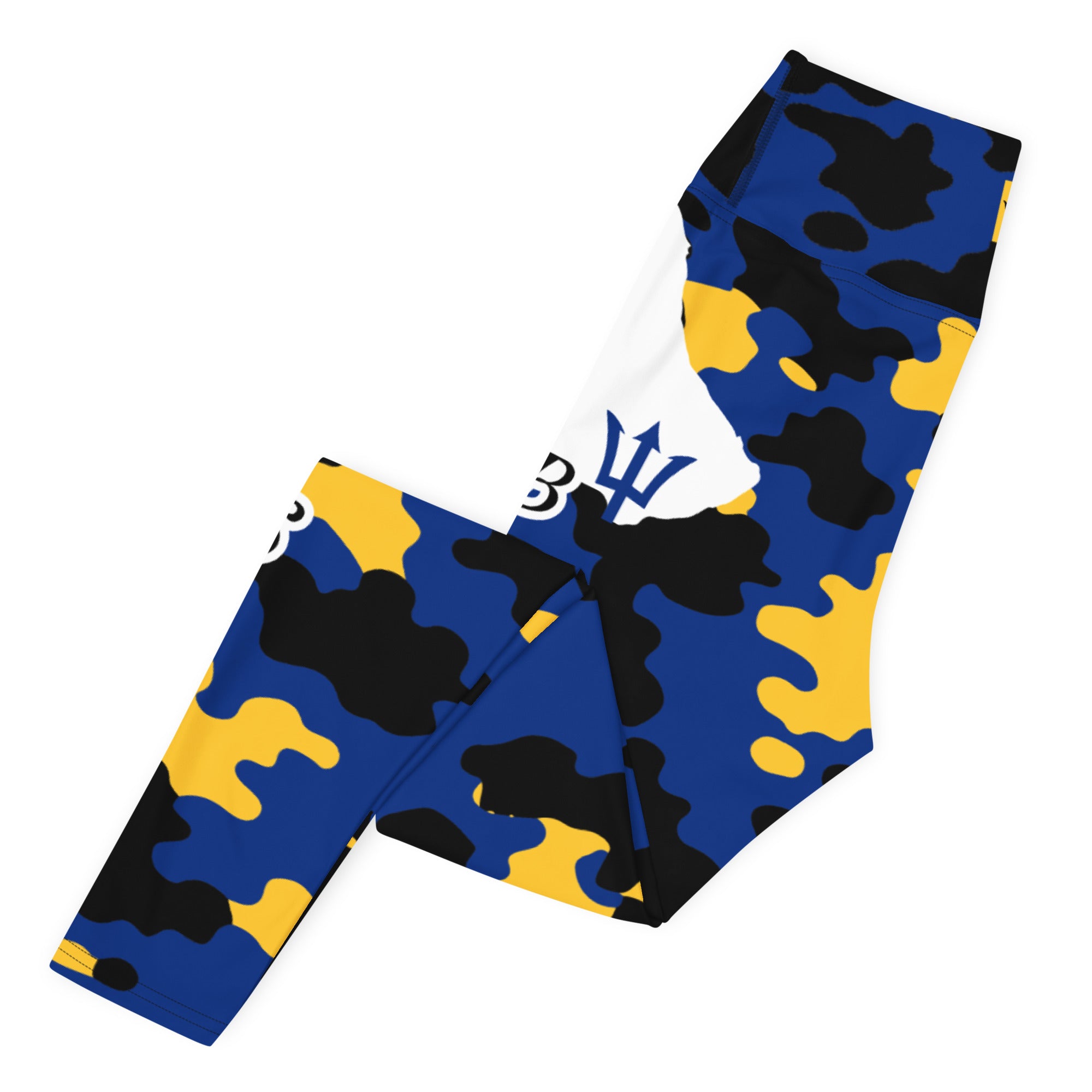 Barbados CAMO Leggings-Fete Massive