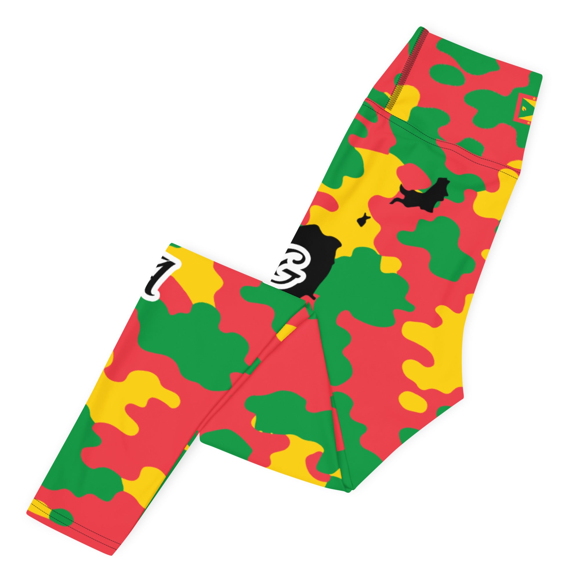 Grenada CAMO Leggings-Fete Massive