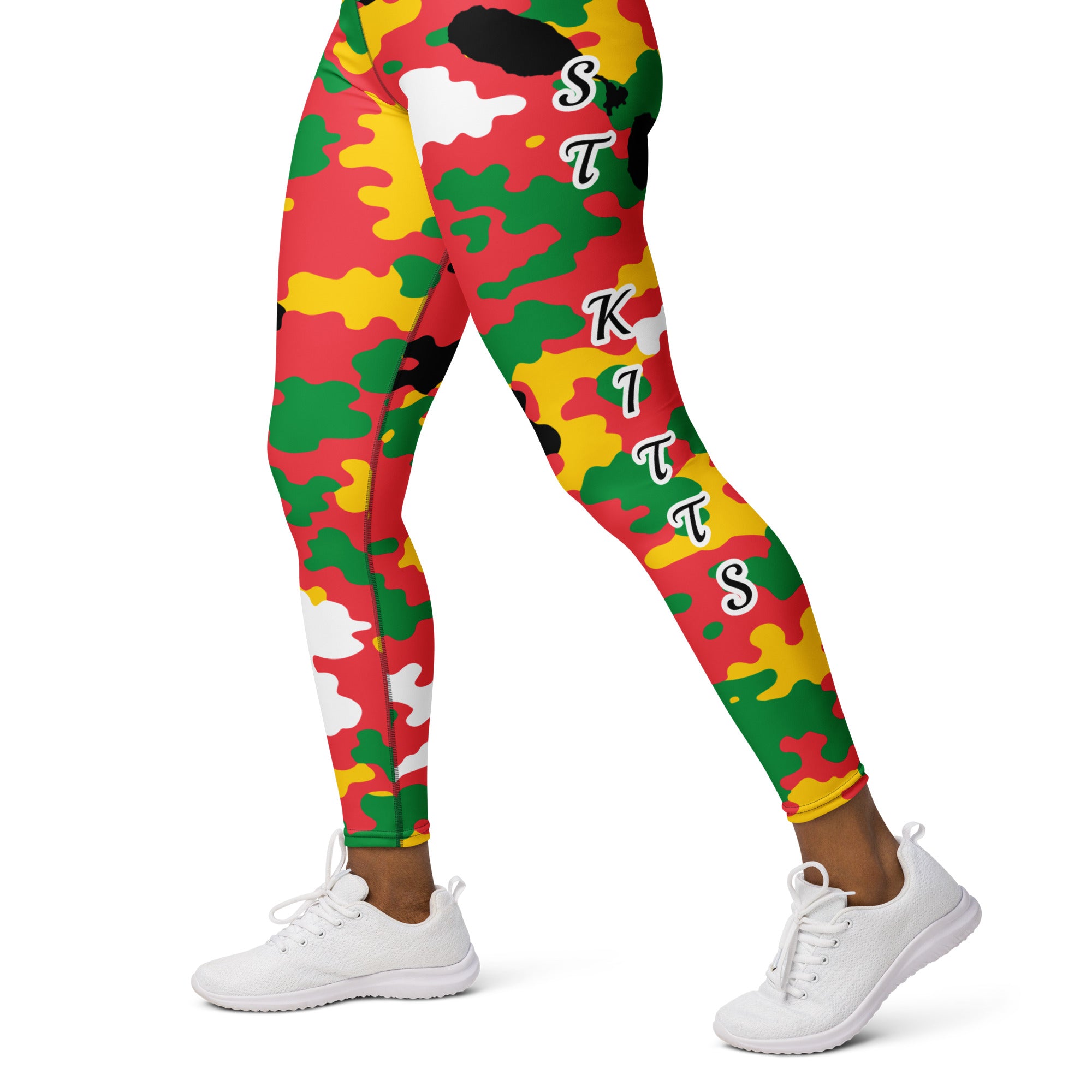 St. Kitts CAMO Leggings-Fete Massive