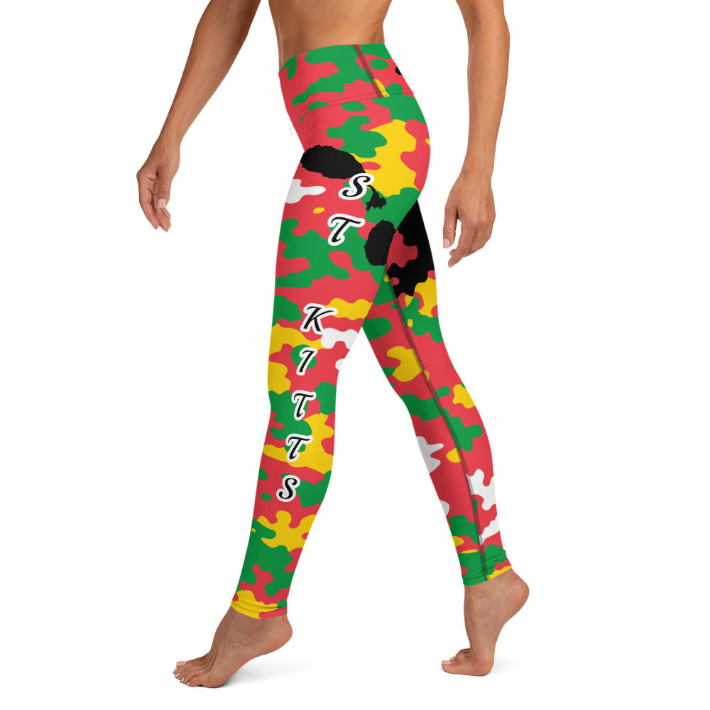 St. Kitts CAMO Leggings-Fete Massive