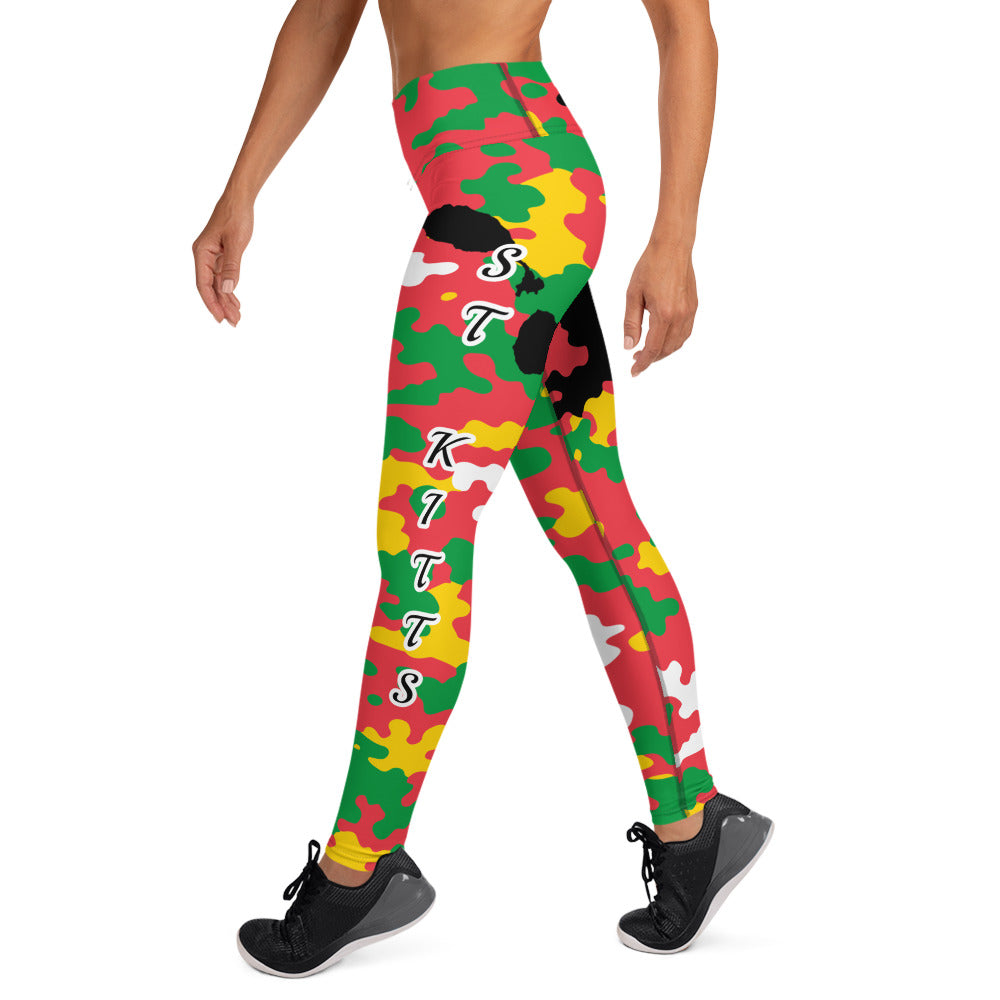 St. Kitts CAMO Leggings-Fete Massive