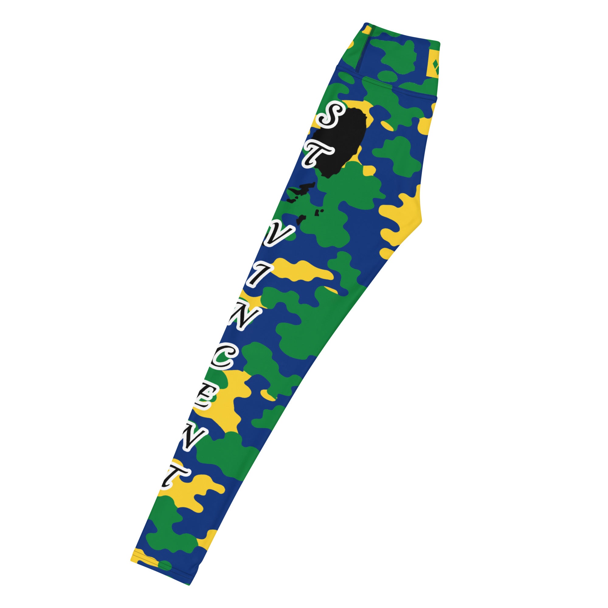 St. Vincent CAMO Leggings-Fete Massive