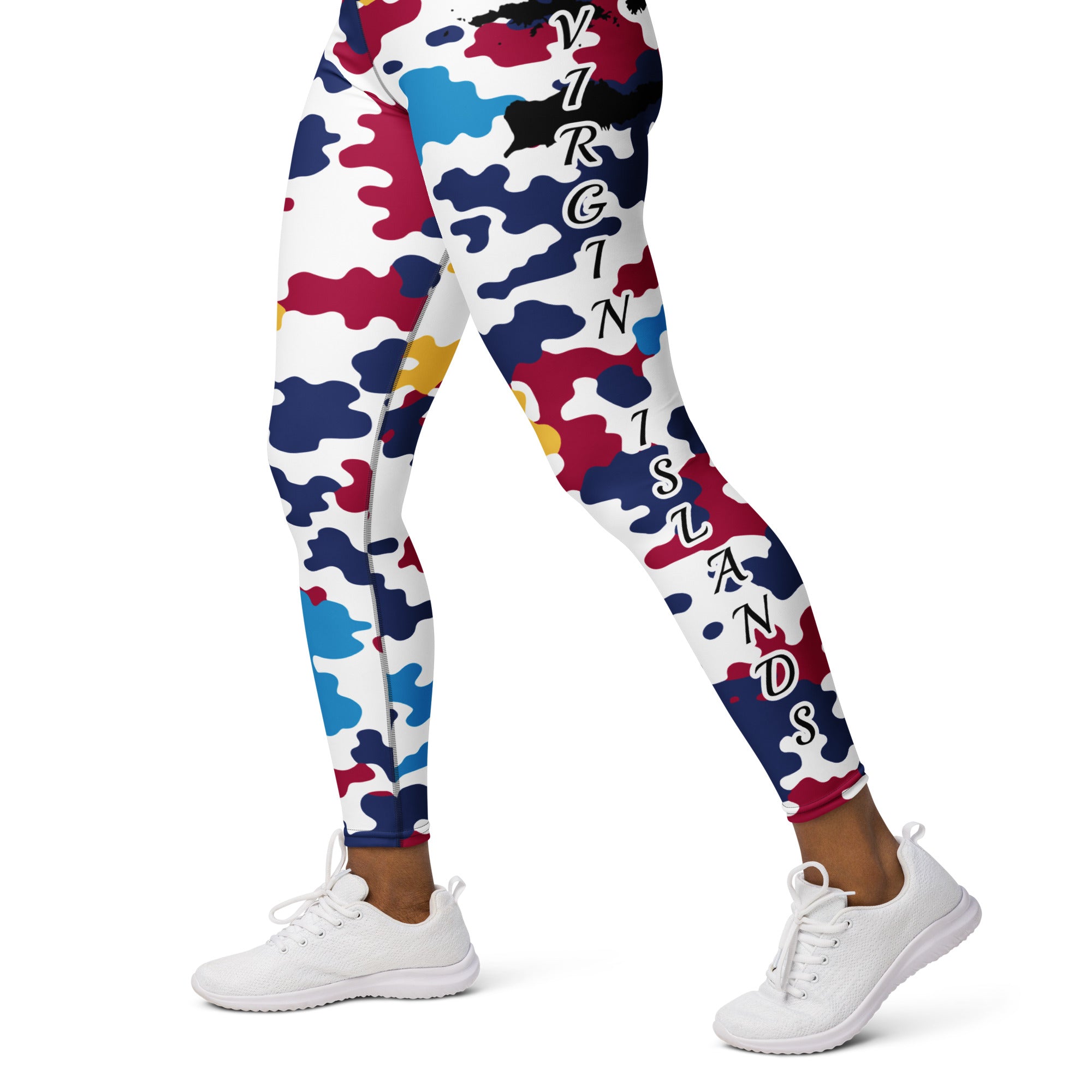 Virgin Islands CAMO Leggings-Fete Massive