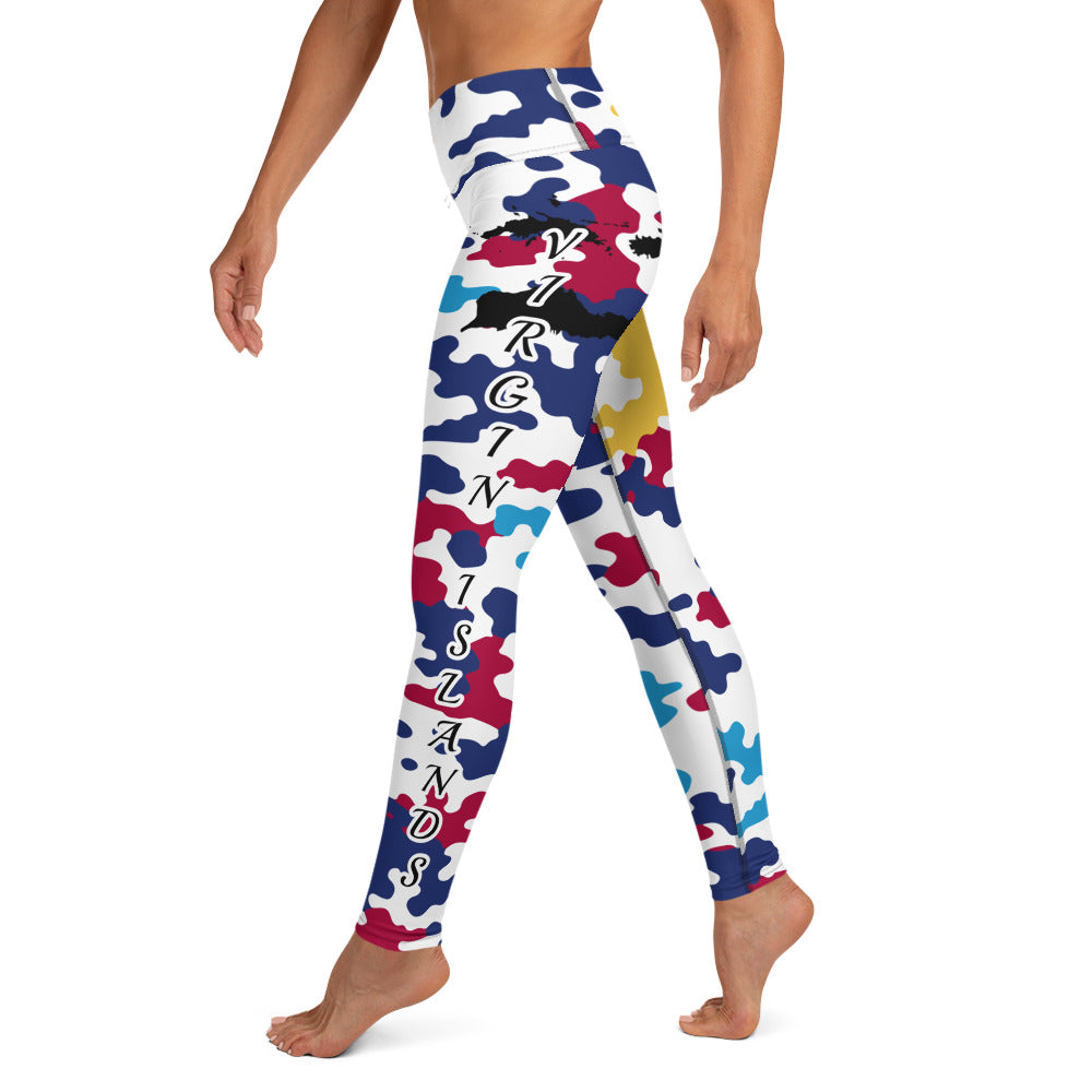 Virgin Islands CAMO Leggings-Fete Massive