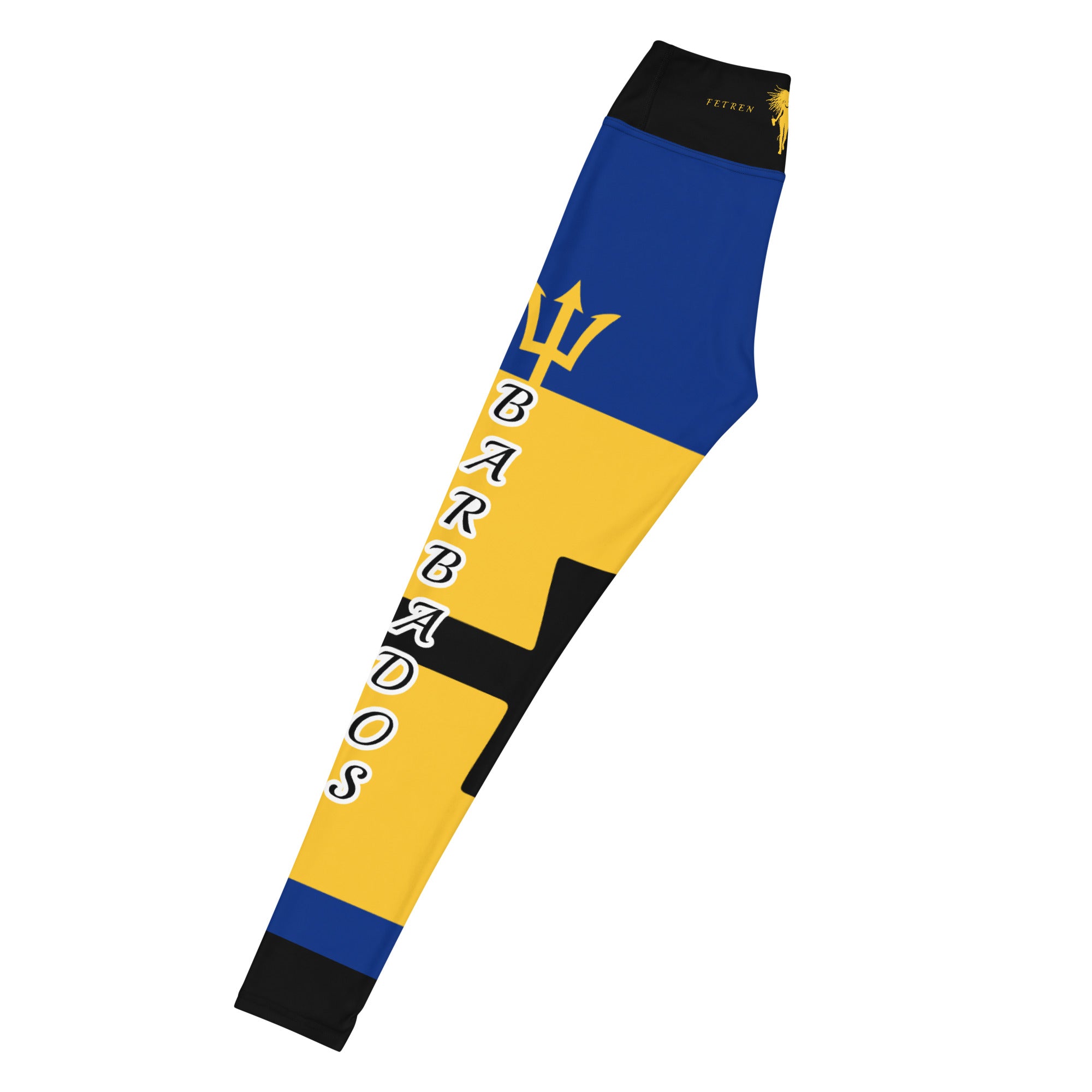 Barbados USA Yoga Leggings-Fete Massive