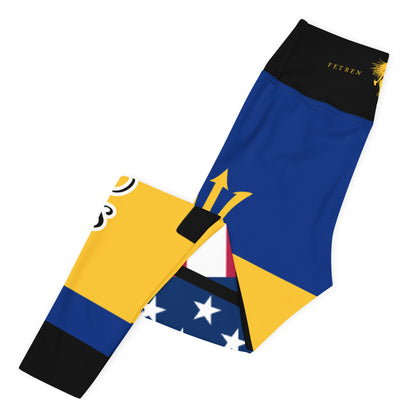 Barbados USA Yoga Leggings