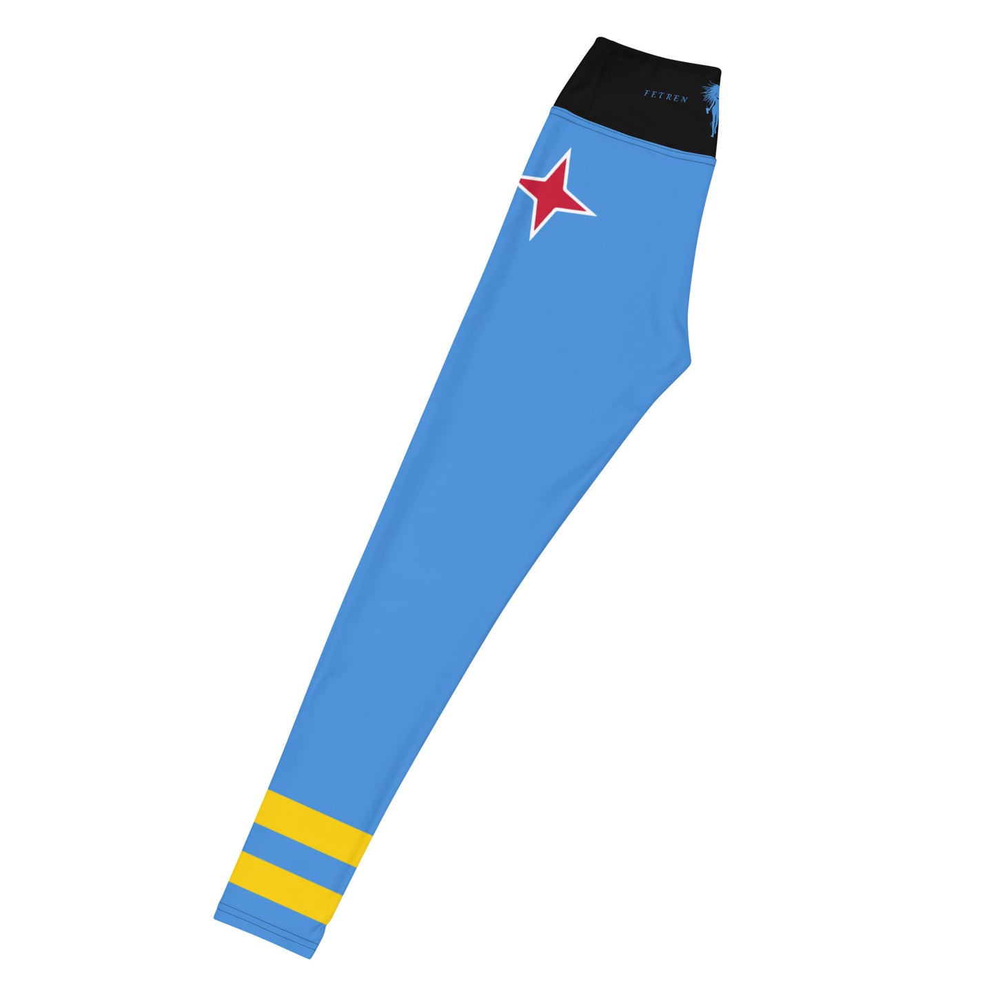 Aruba Flag Yoga Leggings