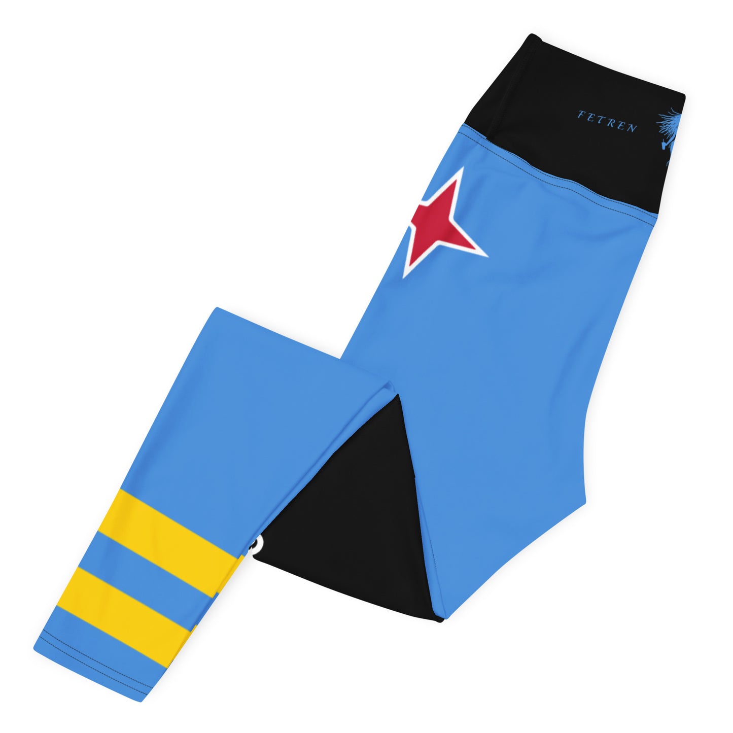 Aruba Flag Yoga Leggings