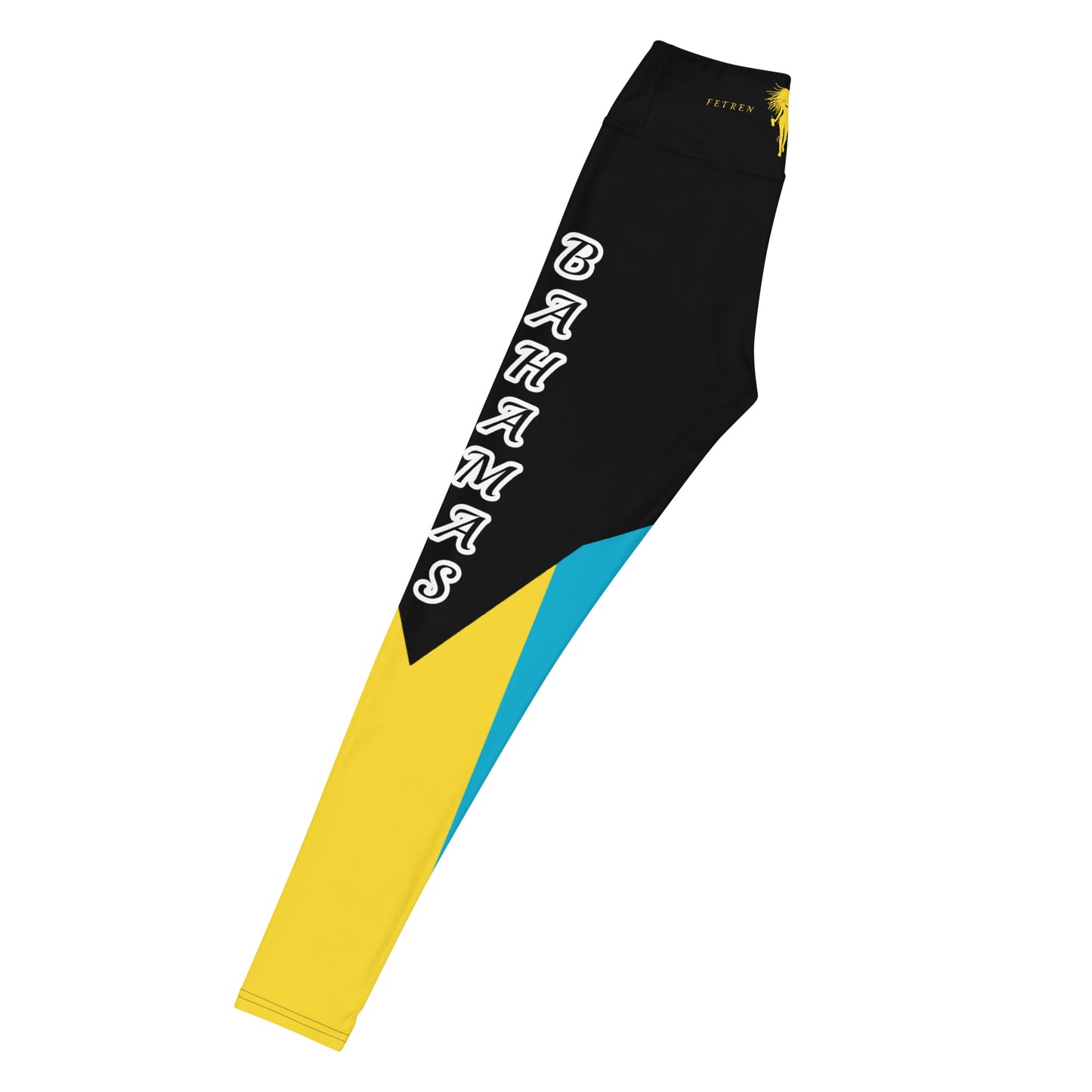 The Bahamas USA Yoga Leggings