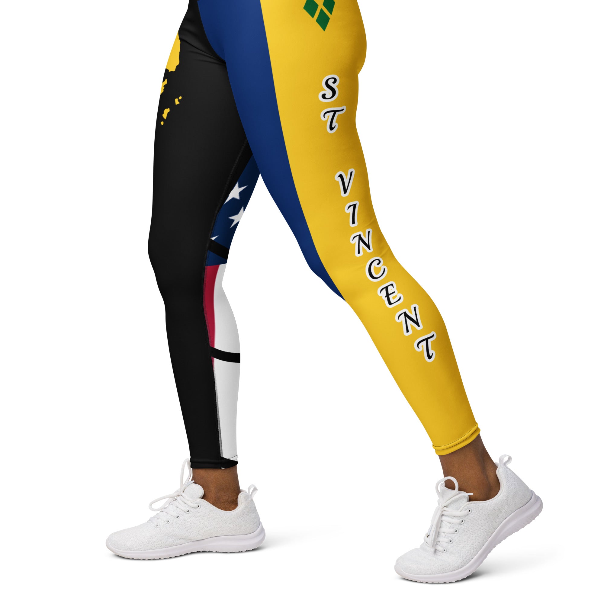 Saint Vincent USA Yoga Leggings-Fete Massive