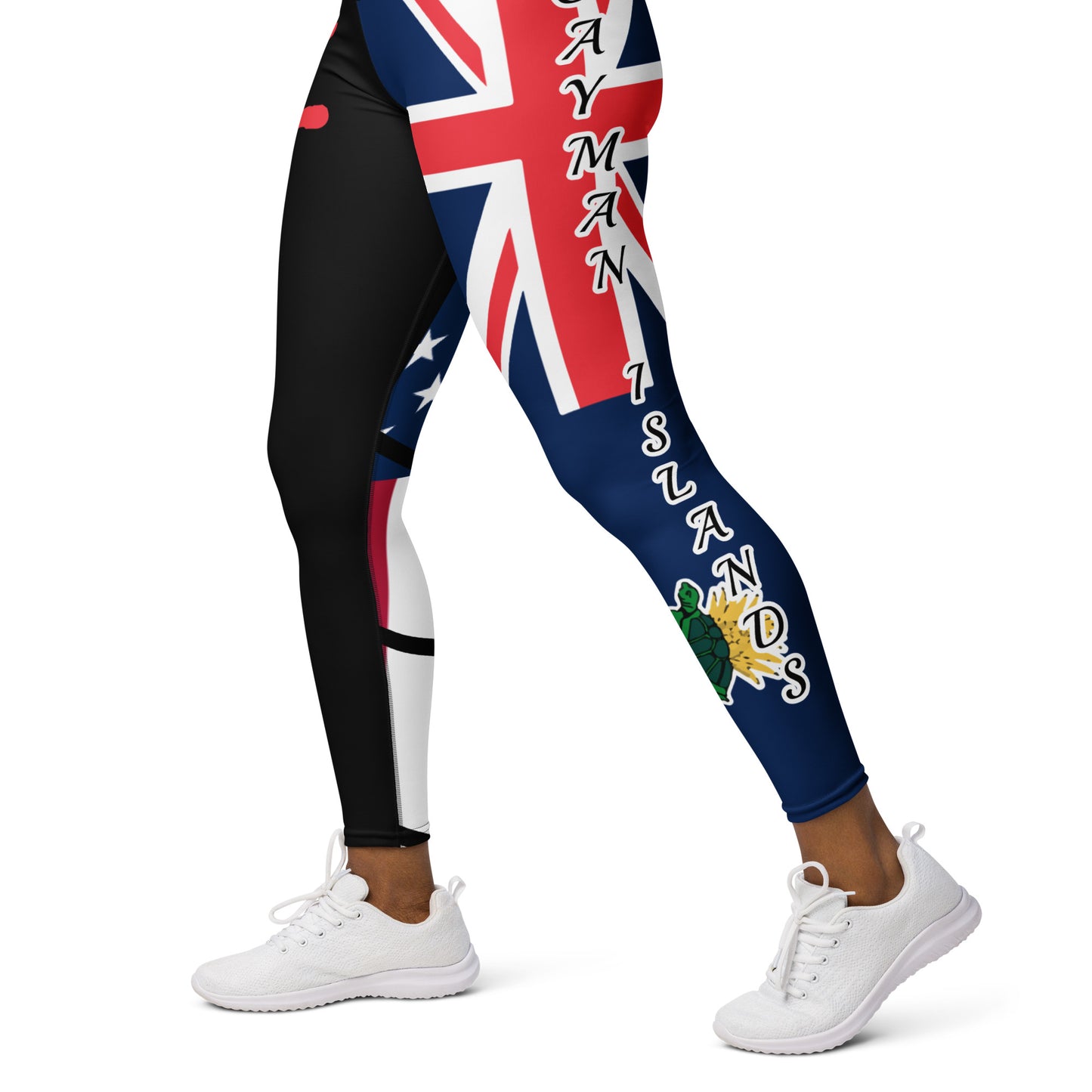 Cayman Islands USA Yoga Leggings