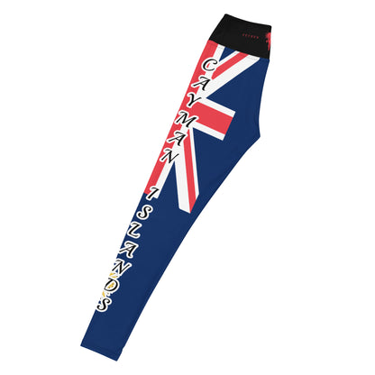 Cayman Islands USA Yoga Leggings