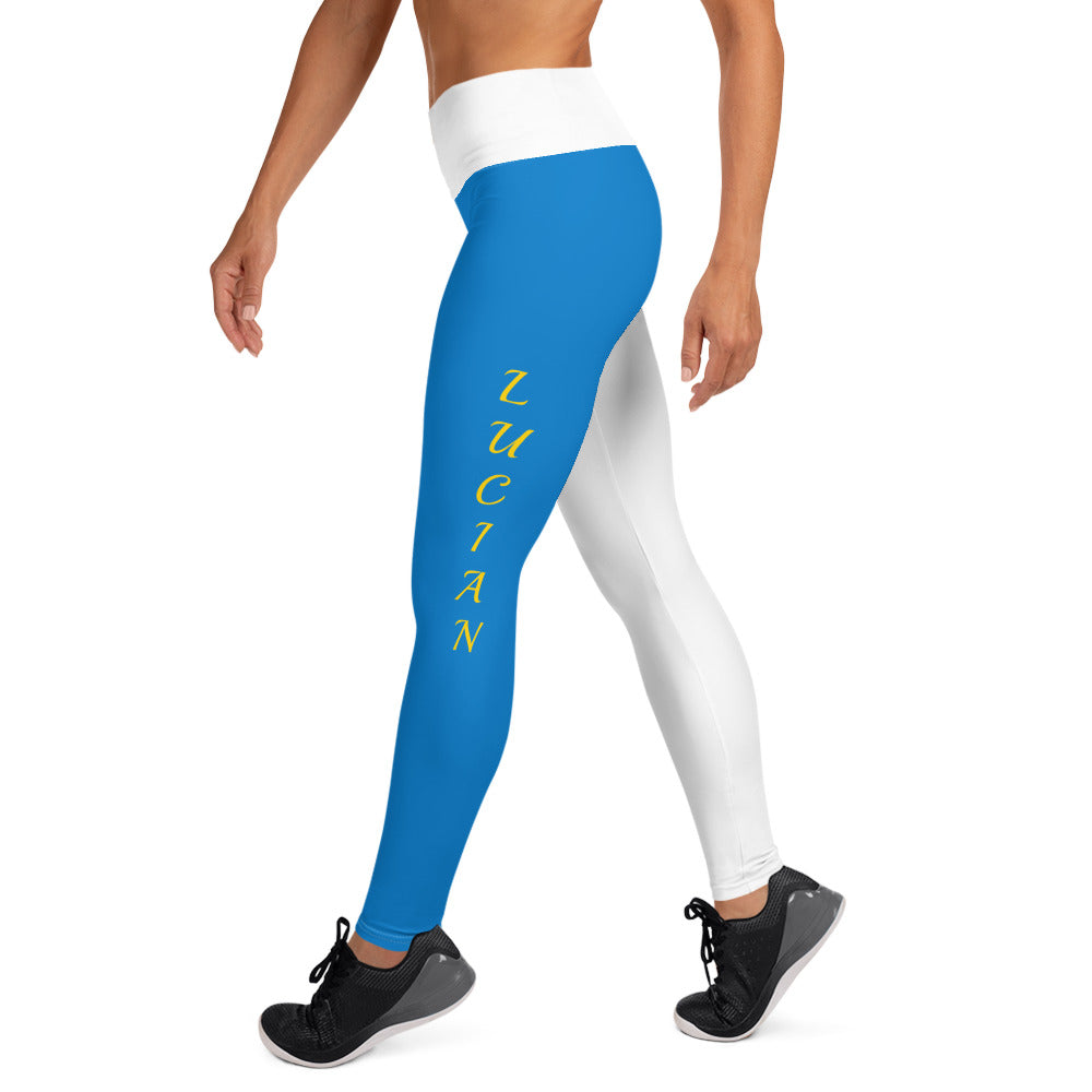 St. Lucia Yoga Leggings-Fete Massive