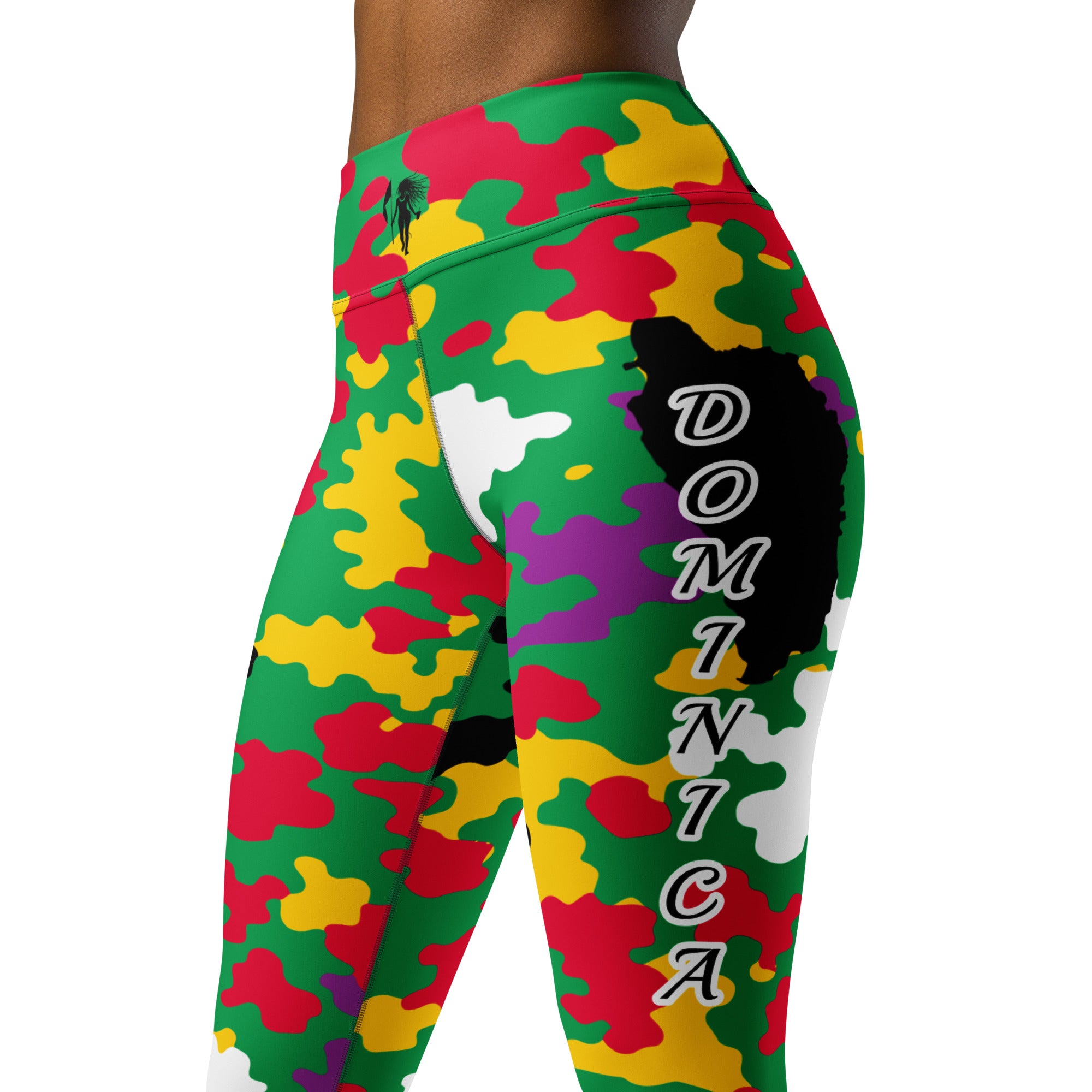 Dominica CAMO Leggings-Fete Massive