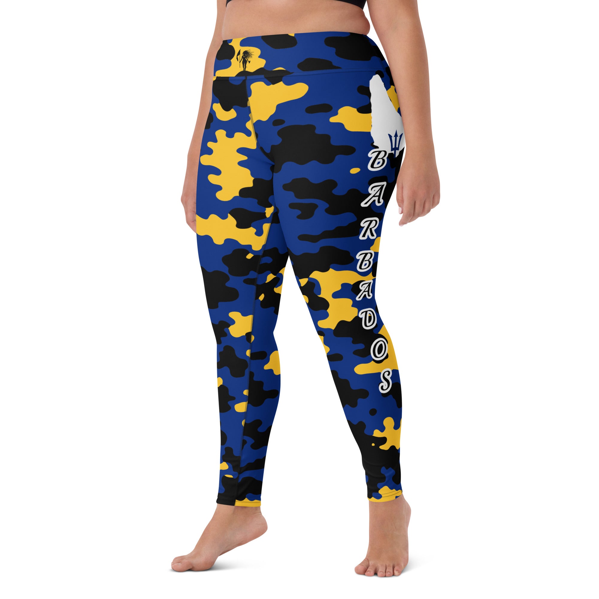 Barbados CAMO Leggings-Fete Massive