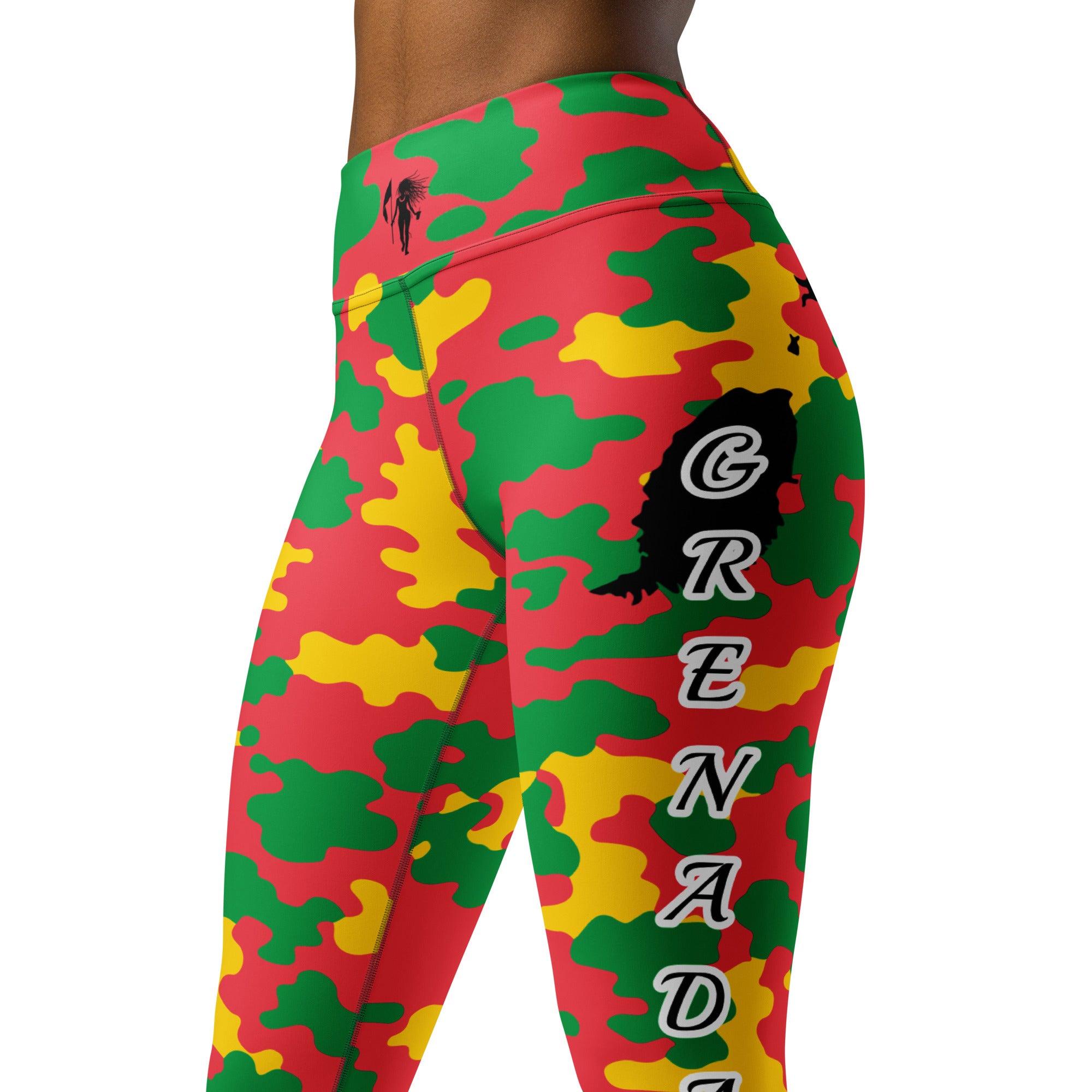 Grenada CAMO Leggings-Fete Massive