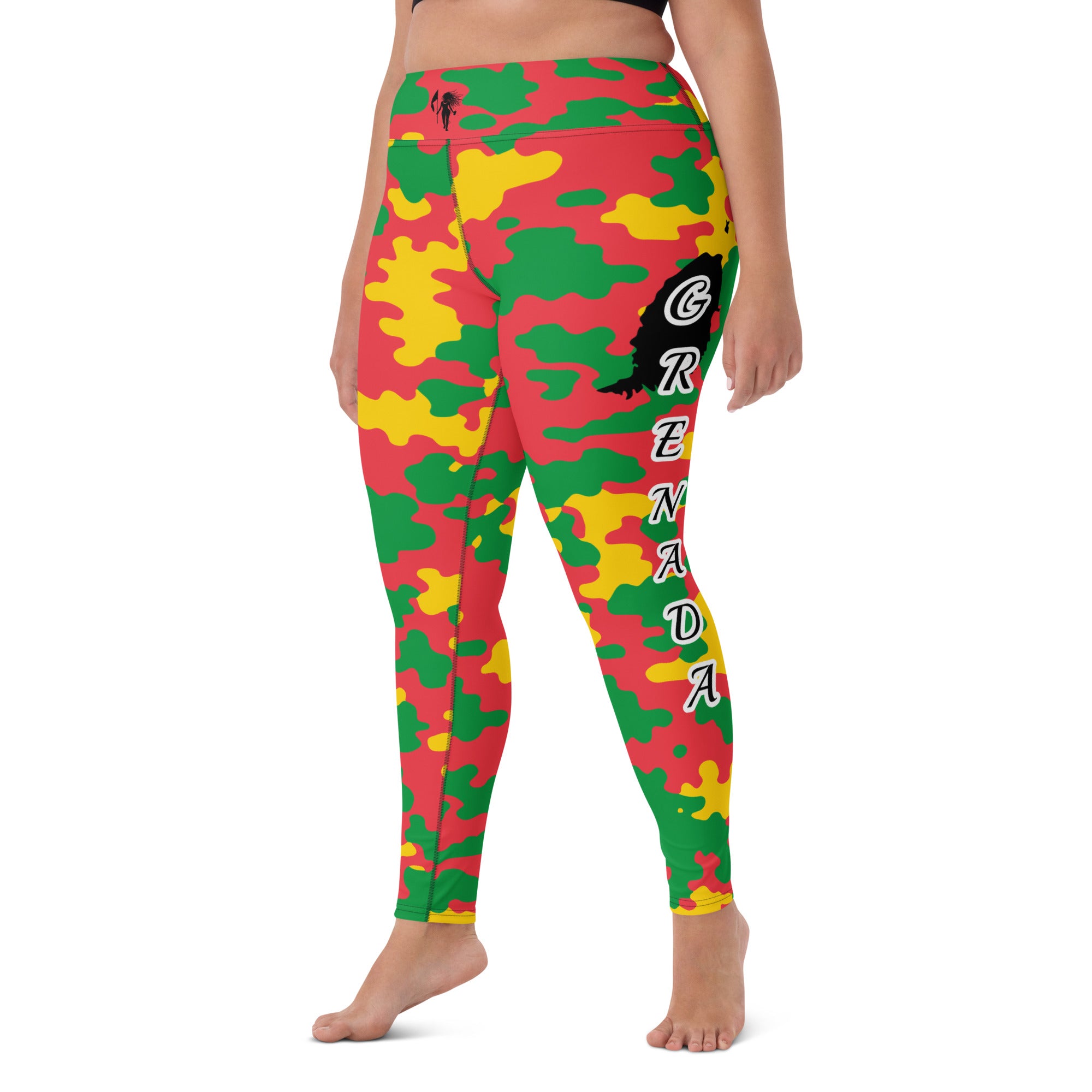 Grenada CAMO Leggings-Fete Massive