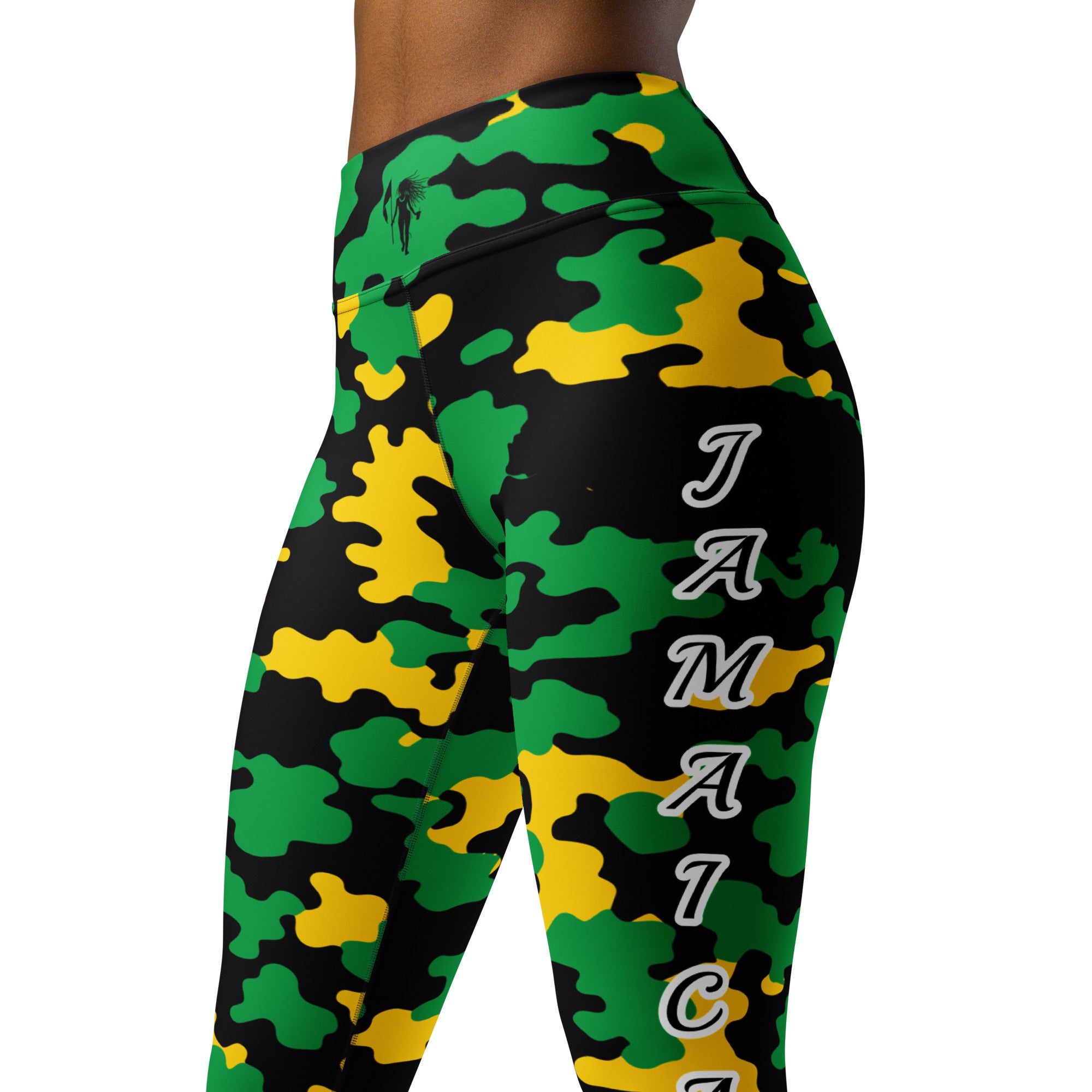 Jamaica CAMO Leggings-Fete Massive